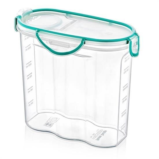 BUFFER® Kilitli Kapaklı Contalı Hava,Su Sıvı Geçirmez 1,7 Litre E