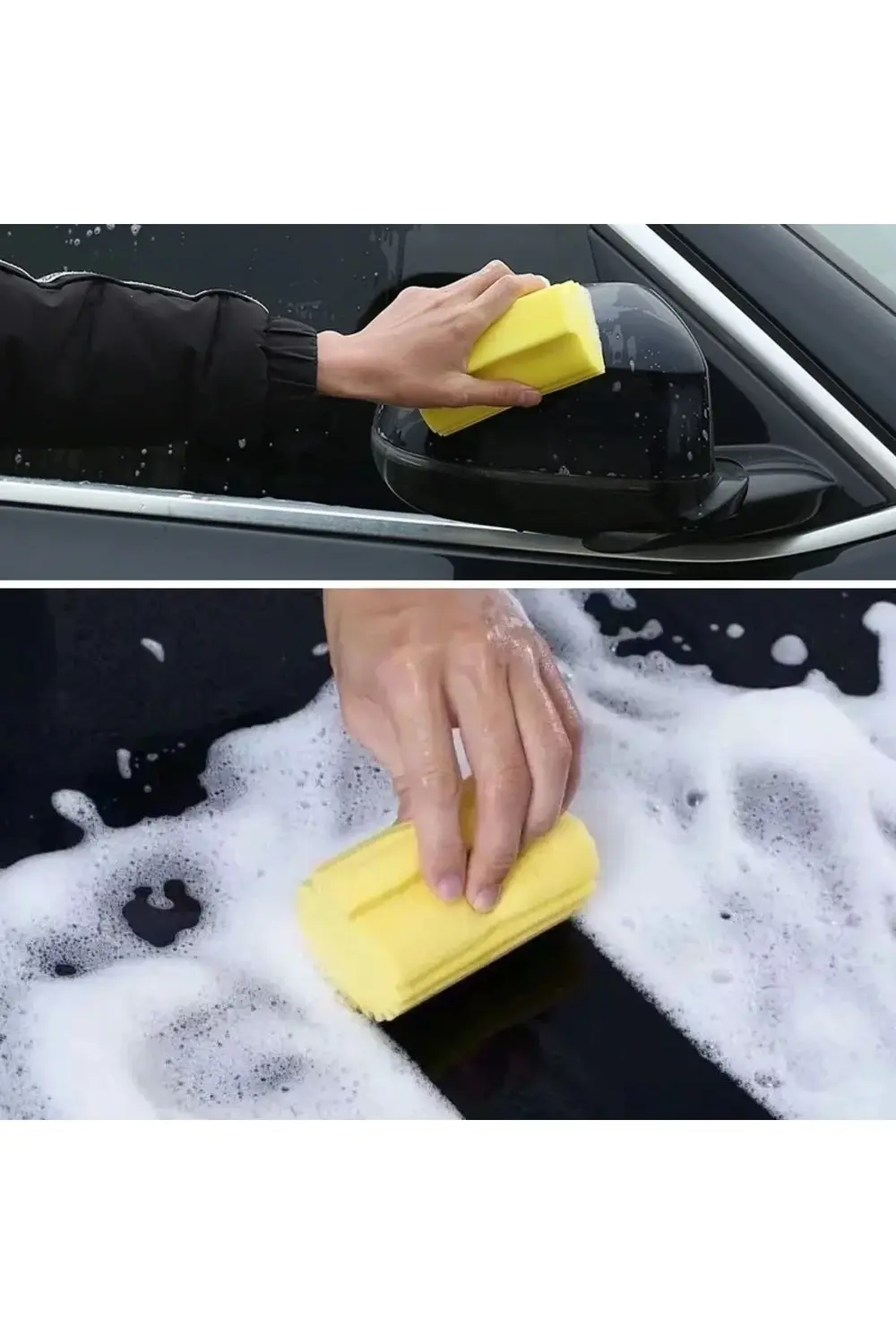 BUFFER® Nemli Silgi Süngeri Banyo,Mutfak ve Araba İçin Temizlik S