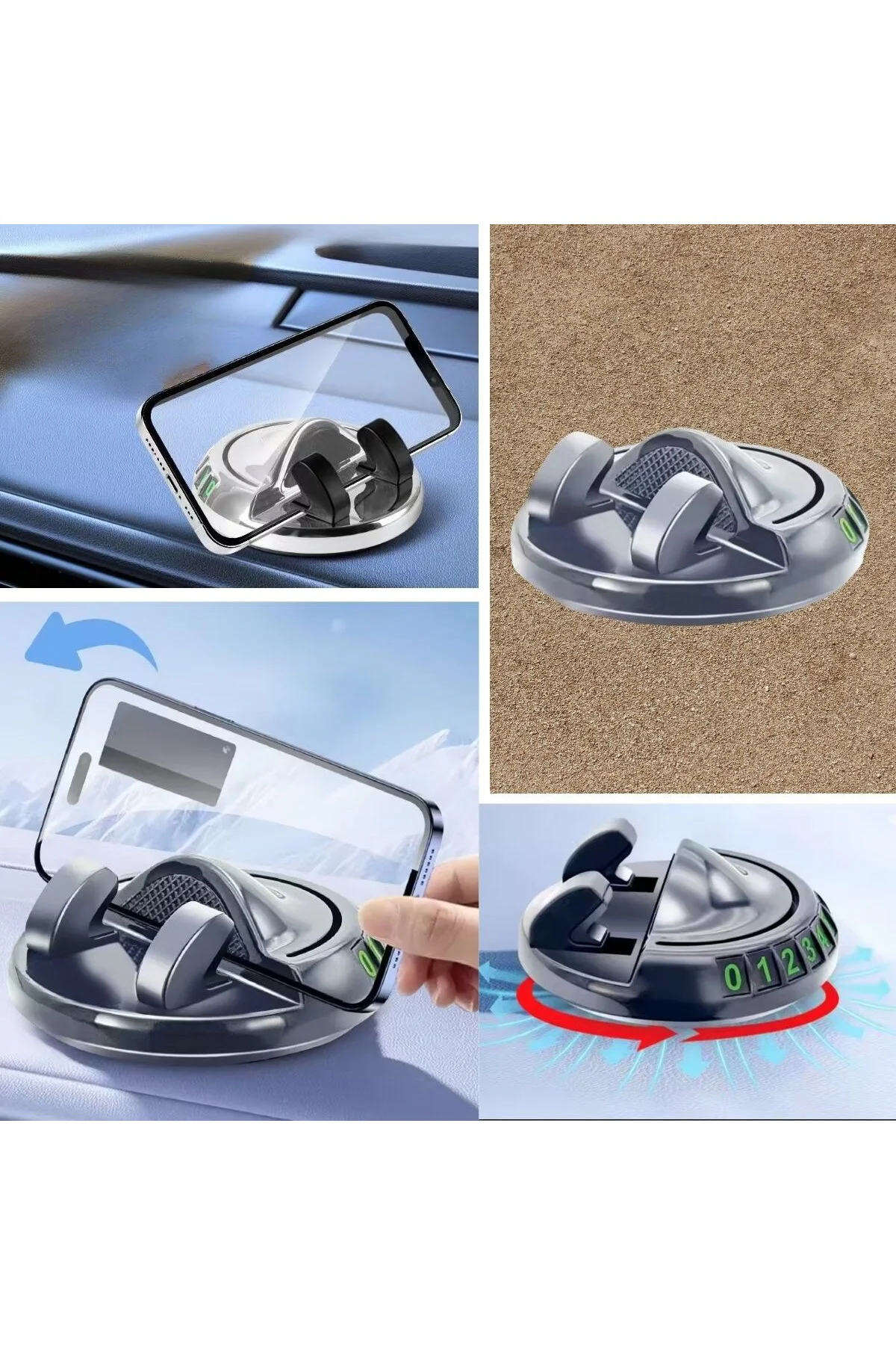 BUFFER® Numaratörlü Güçlü Yapışkanlı 360 Derece Dönebilen Su Geçi