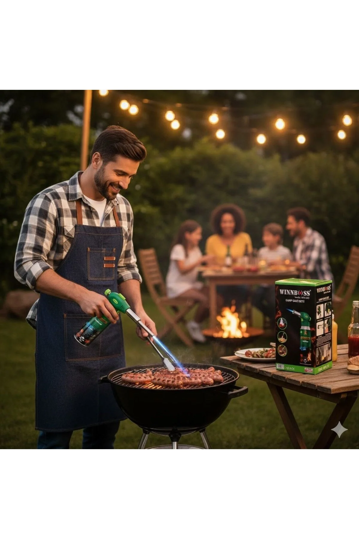 BUFFER® Outdoor Kamp, Piknik ve Tamir İşleri İçin Kamp Gazı Seti 
