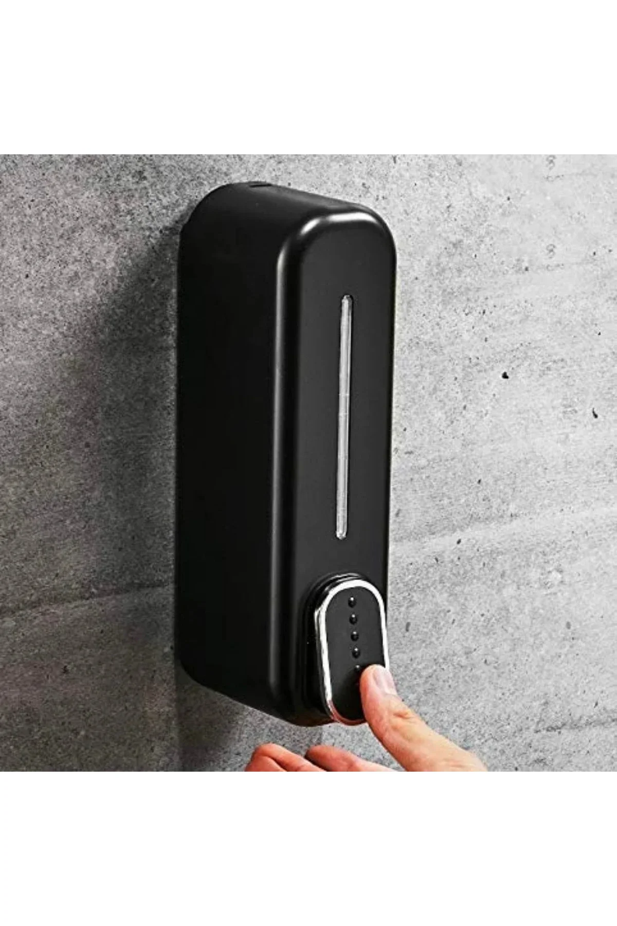 Buffer ® Siyah Duvara Monte Sıvı Sabunluk Dispenser 300 ml Buffer ® Siyah Duvara Monte Sıvı Sabunluk Dispenser 300 ml