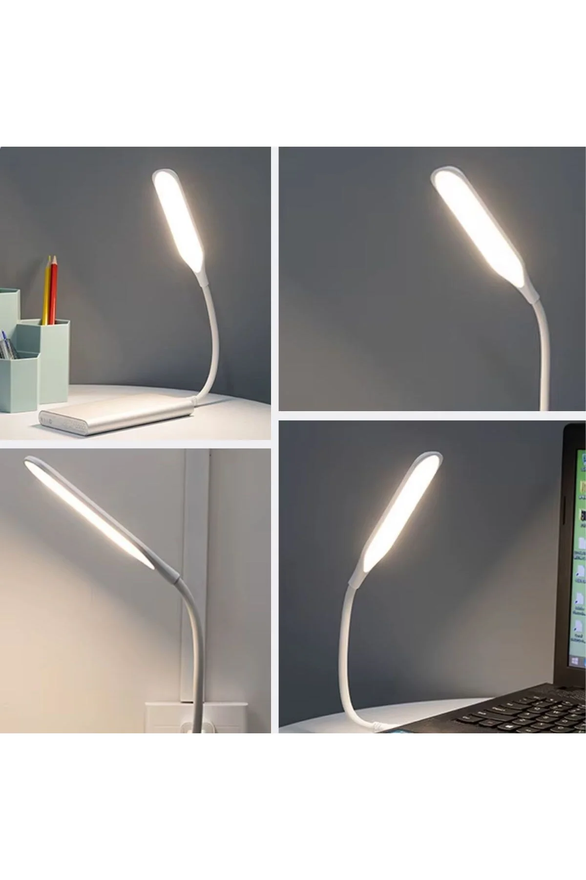BUFFER® USB Girişli 14 Ledli 3 Kademeli Dokunmatik Masa/Kitap Oku