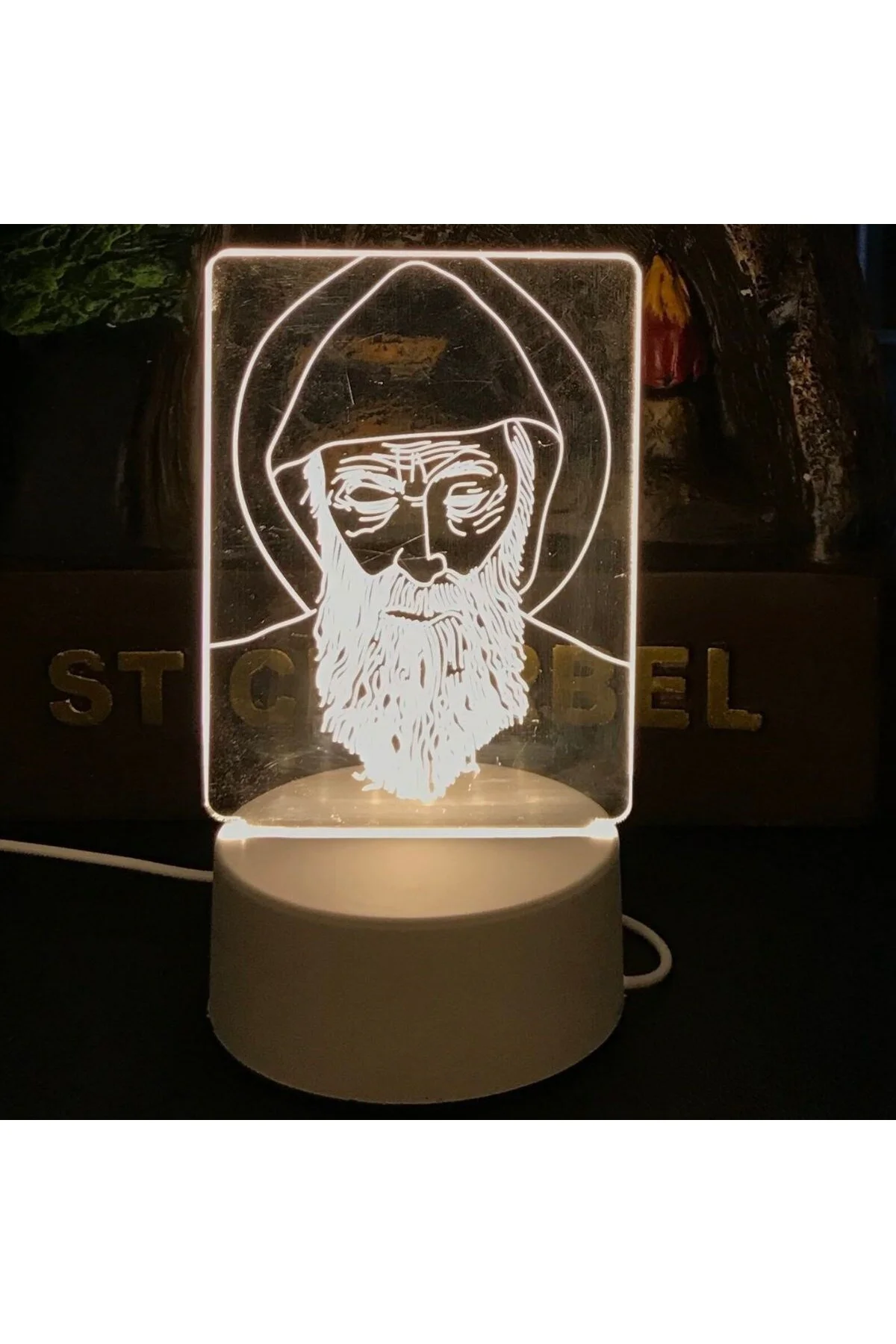 BUFFER® USB Kablolu Işıklı Kendiliğinden Beyaz Kalemli-Silgili Kr