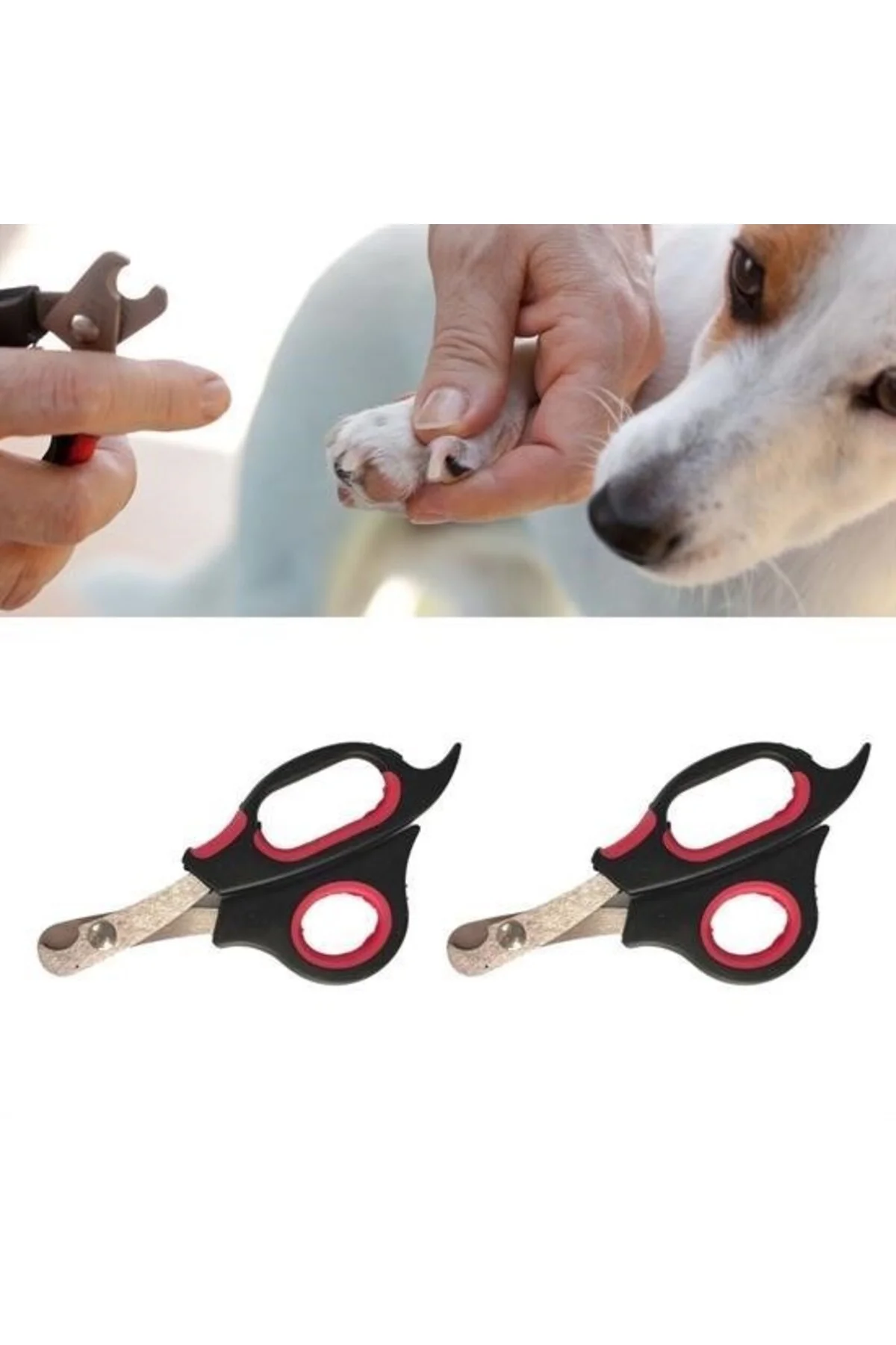 BufferBüyük Irk Köpek Kedi Çelik Uçlu Evcil Hayvan Tırnak Makası Pati Bakım Aleti Ergonomik Kaymaz BufferBüyük Irk Köpek Kedi Çelik Uçlu Evcil Hayvan Tırnak Makası Pati Bakım Aleti Ergonomik Kaymaz - Görsel 6
