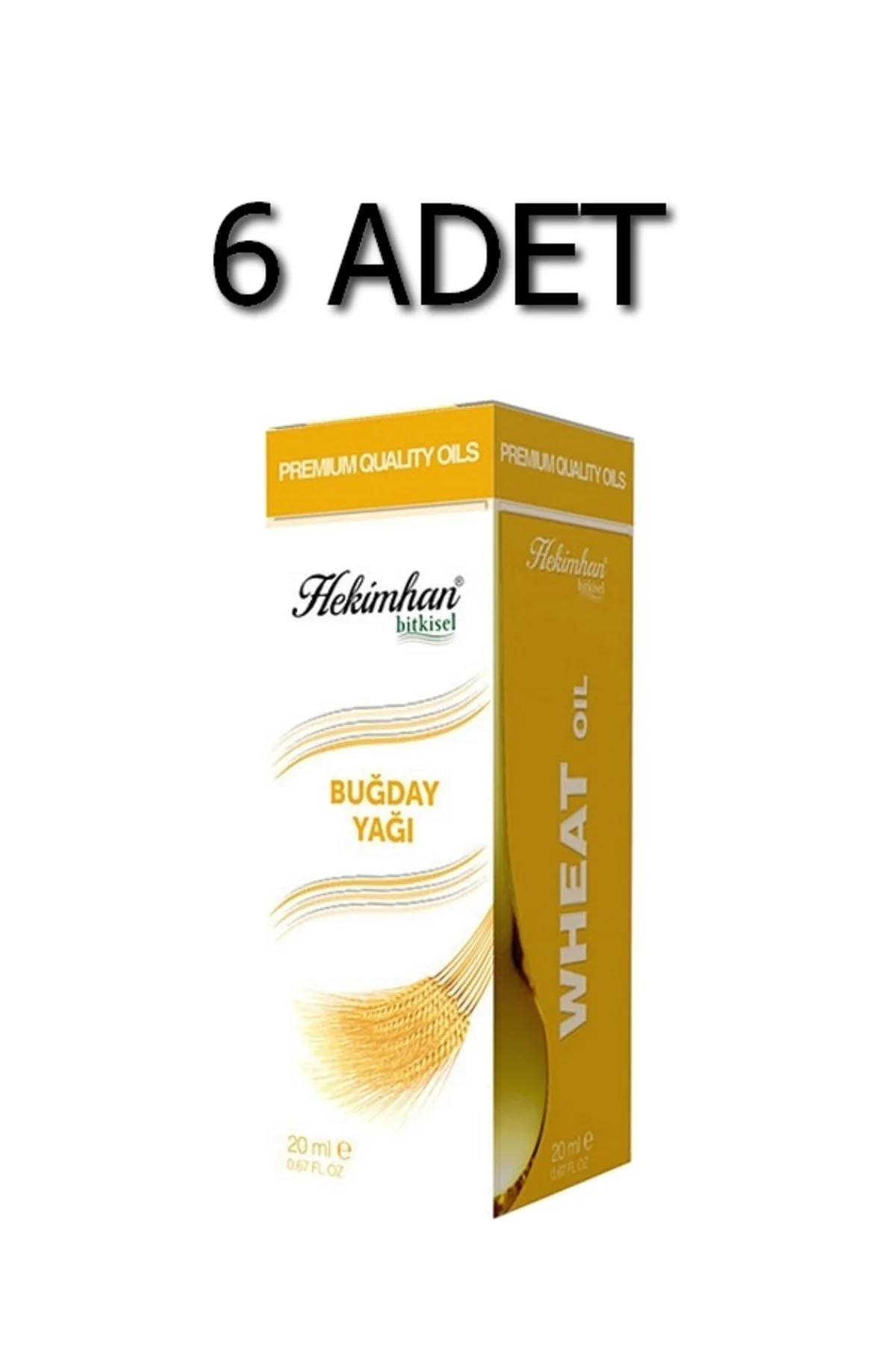 Buğday Yağı 20 Ml 6 Adet Buğday Yağı 20 Ml 6 Adet