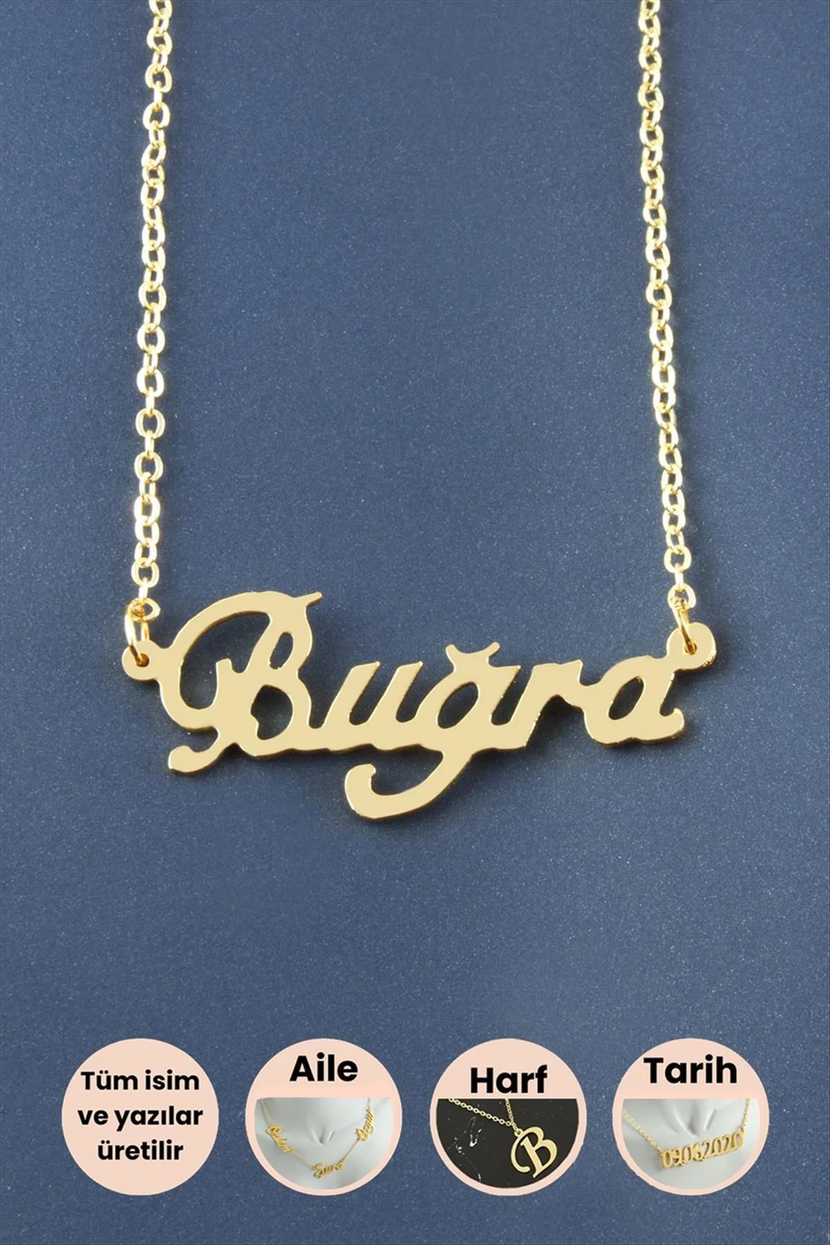 Buğra İsimli Kolye
