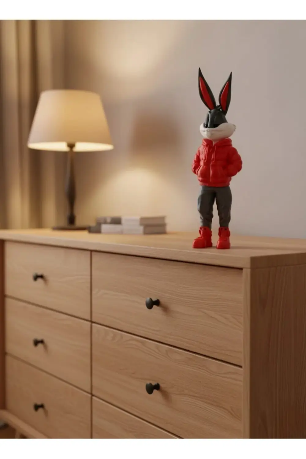 Bugs Bunny Büyük Boy Figür 10×34 cm Salon Dekoru Bugs Bunny Büyük Boy Figür 10×34 cm Salon Dekoru