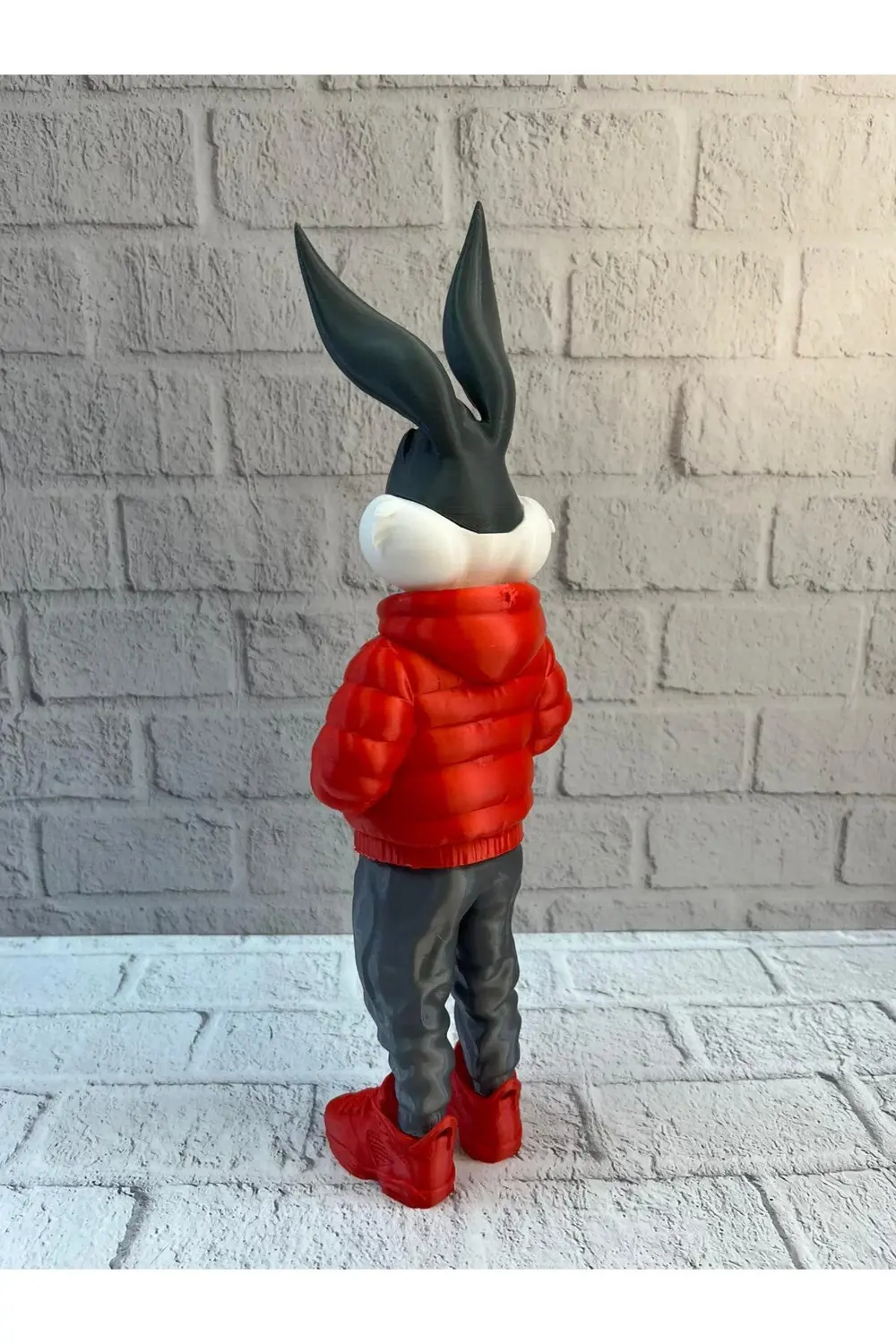 Bugs Bunny Büyük Boy Figür 10×34 cm Salon Dekoru Bugs Bunny Büyük Boy Figür 10×34 cm Salon Dekoru