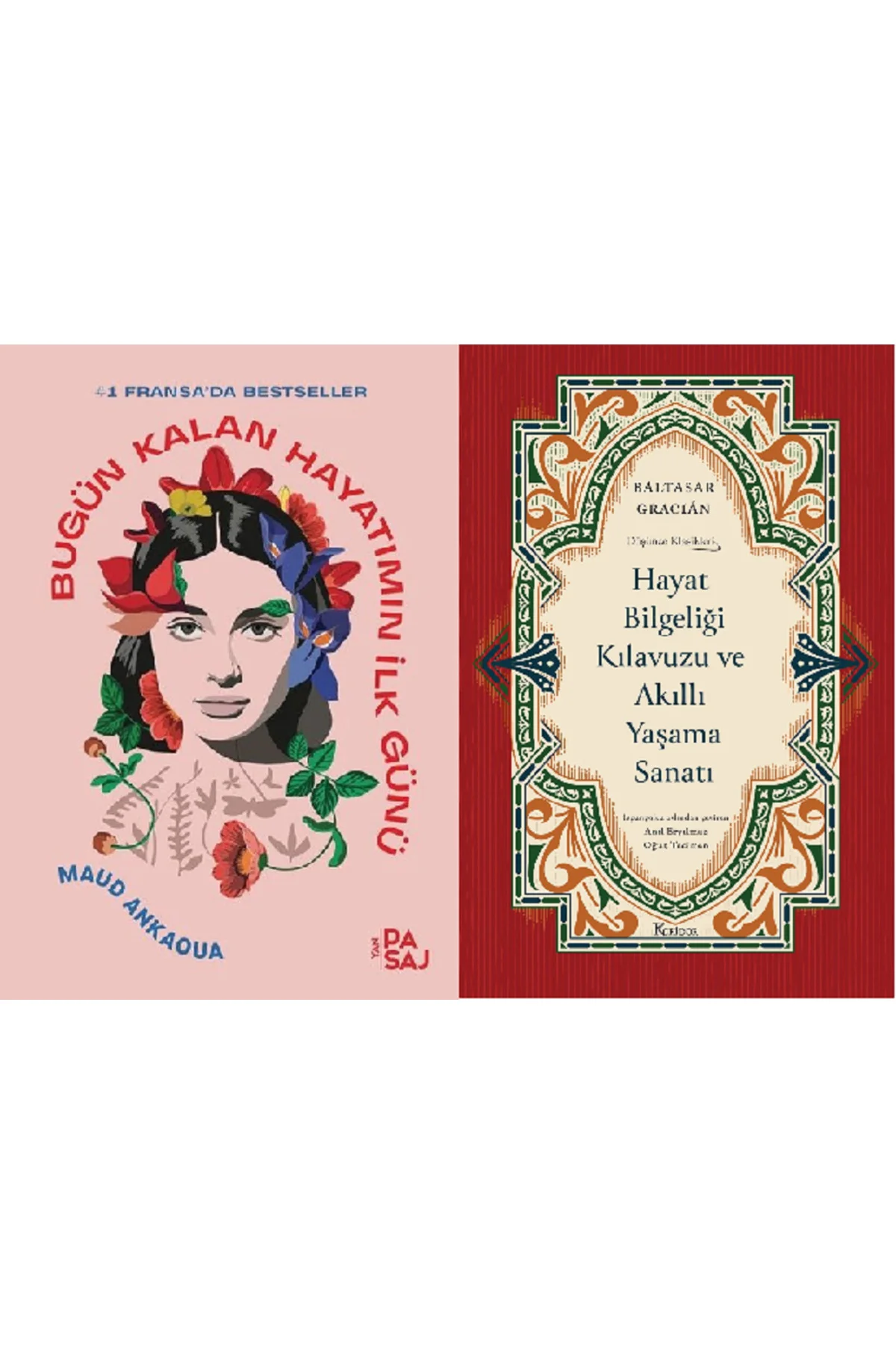 Bugün Kalan Hayatımın İlk Günü + Hayat Bilgeliği Akıllı Yaşama Sanatı (Bez Ciltli) 2 Kitap Set