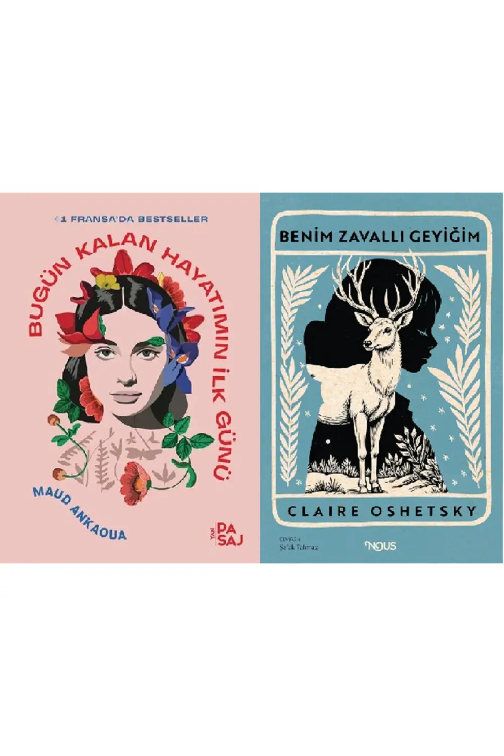 Bugün Kalan Hayatımın İlk Günü + Benim Zavallı Geyiğim 2 Kitap Se