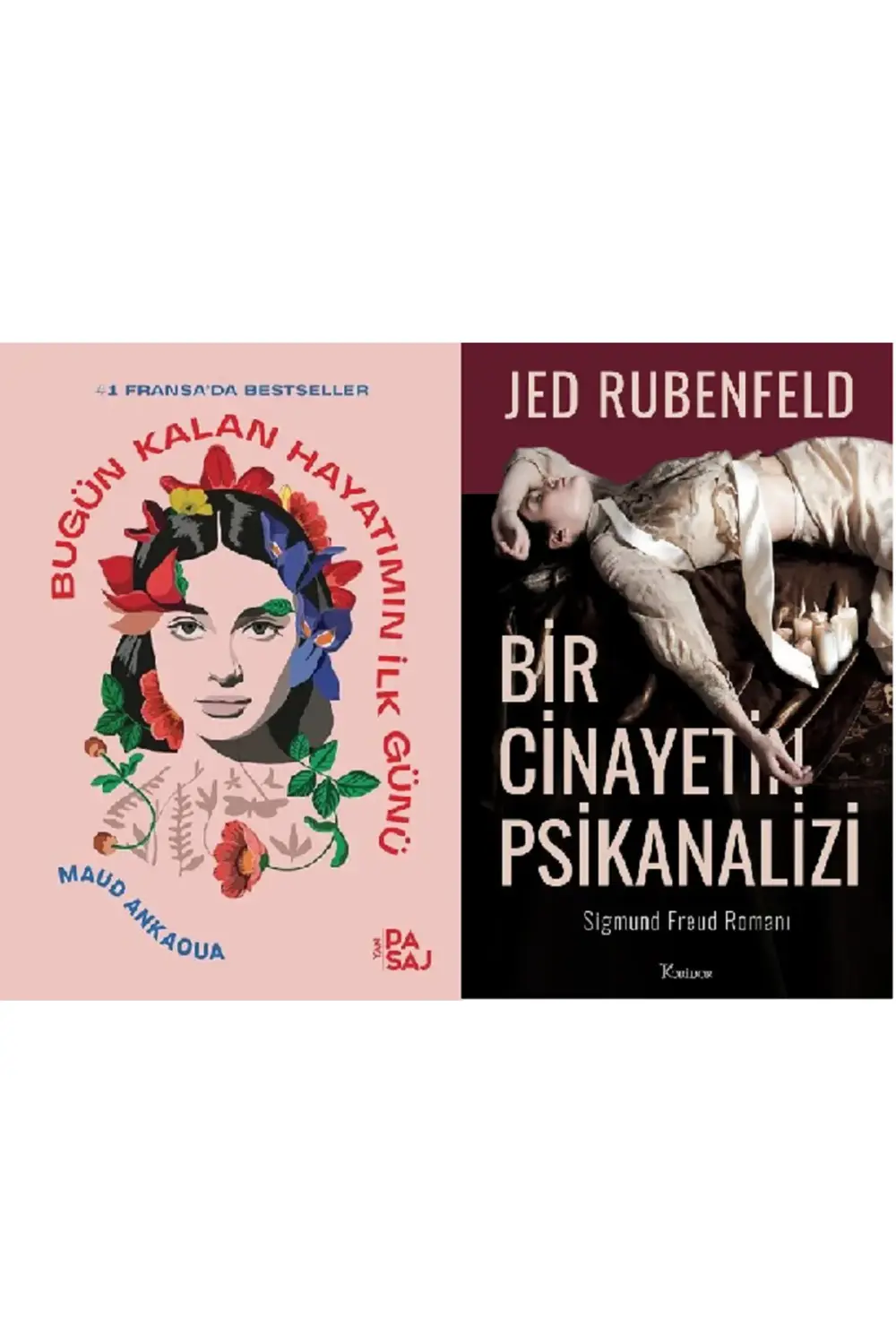 Bugün Kalan Hayatımın İlk Günü + Bir Cinayetin Psikanalizi 2 Kita