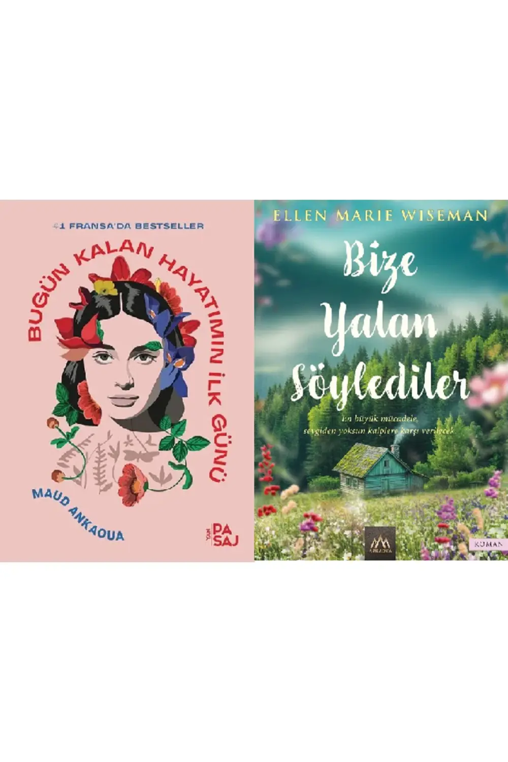 Bugün Kalan Hayatımın İlk Günü + Bize Yalan Söylediler 2 Kitap Se