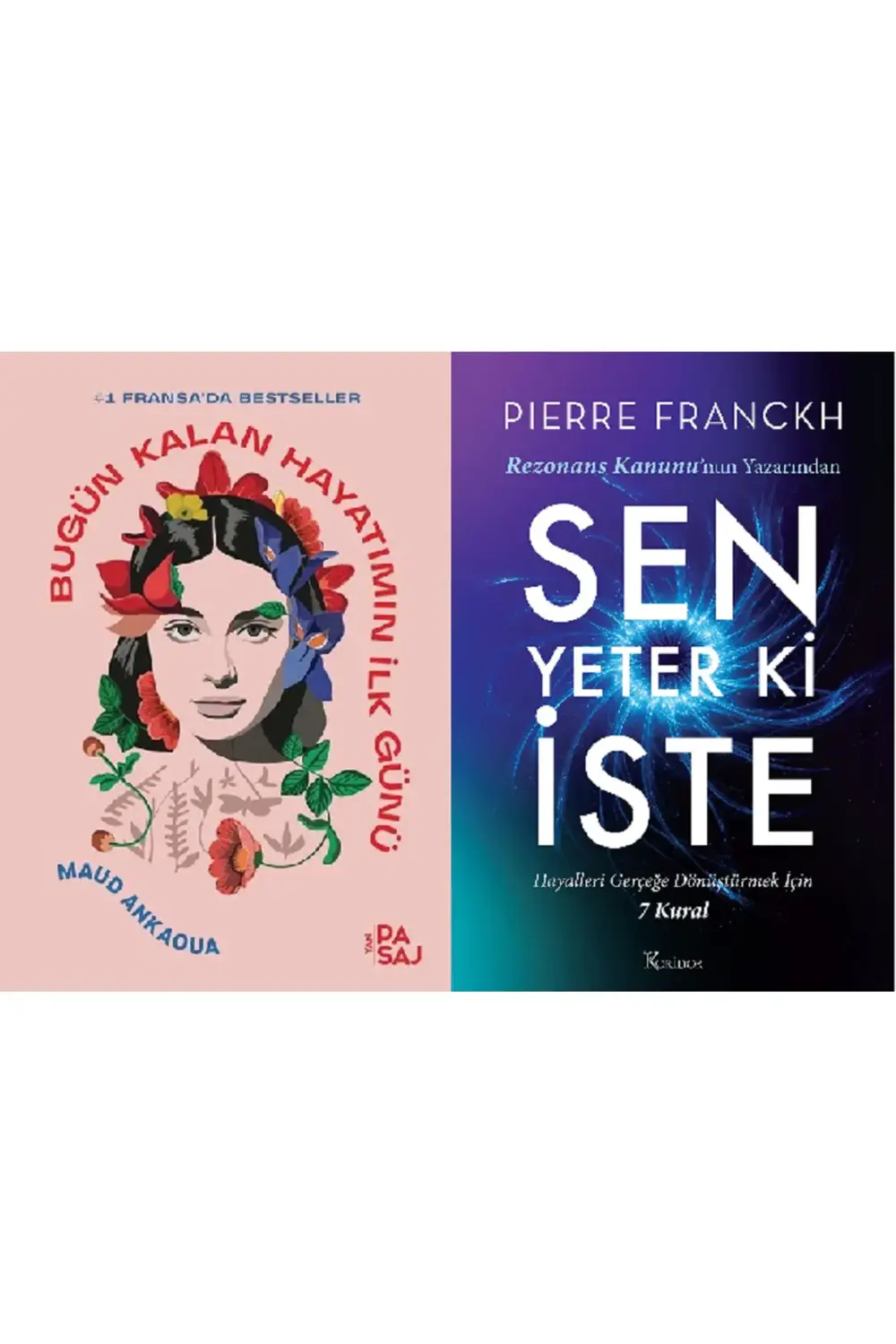 Bugün Kalan Hayatımın İlk Günü + Sen Yeter Ki İste 2 Kitap Set