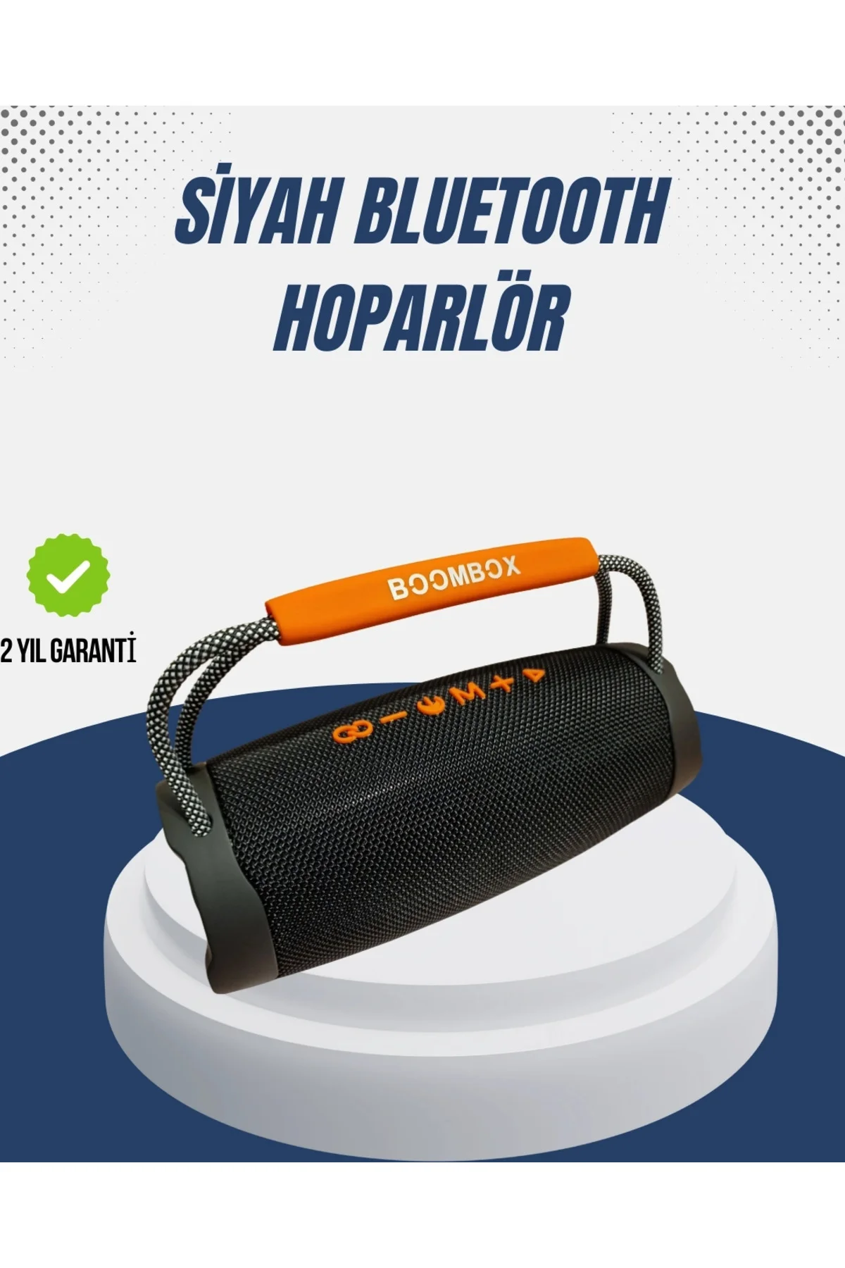 Buğz 10W Çift Çıkış Güçlü Bluetooth Hoparlör Eller Serbest