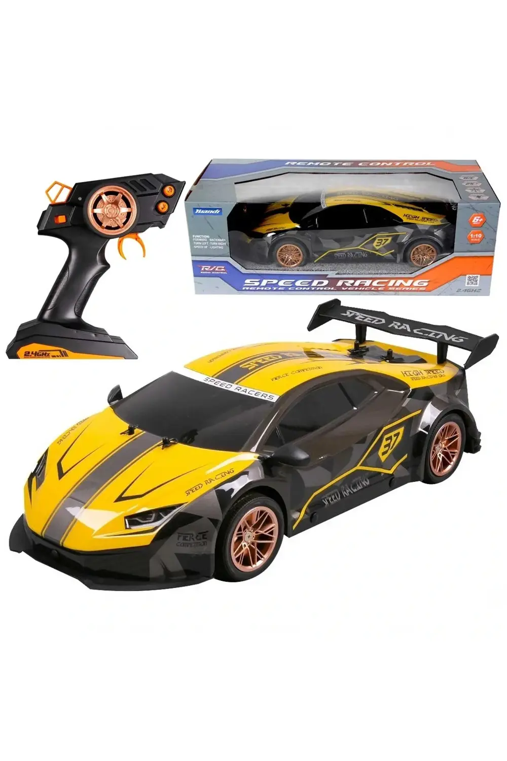 BUĞZ 1:10 Kumandalı Speed Racing Şarjlı Araba