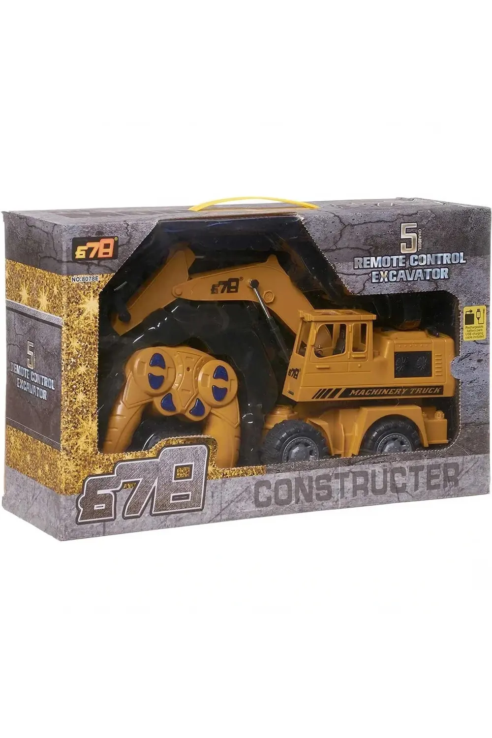 BUĞZ 678 Kumandalı 5 Kanal Şarjlı Kepçe