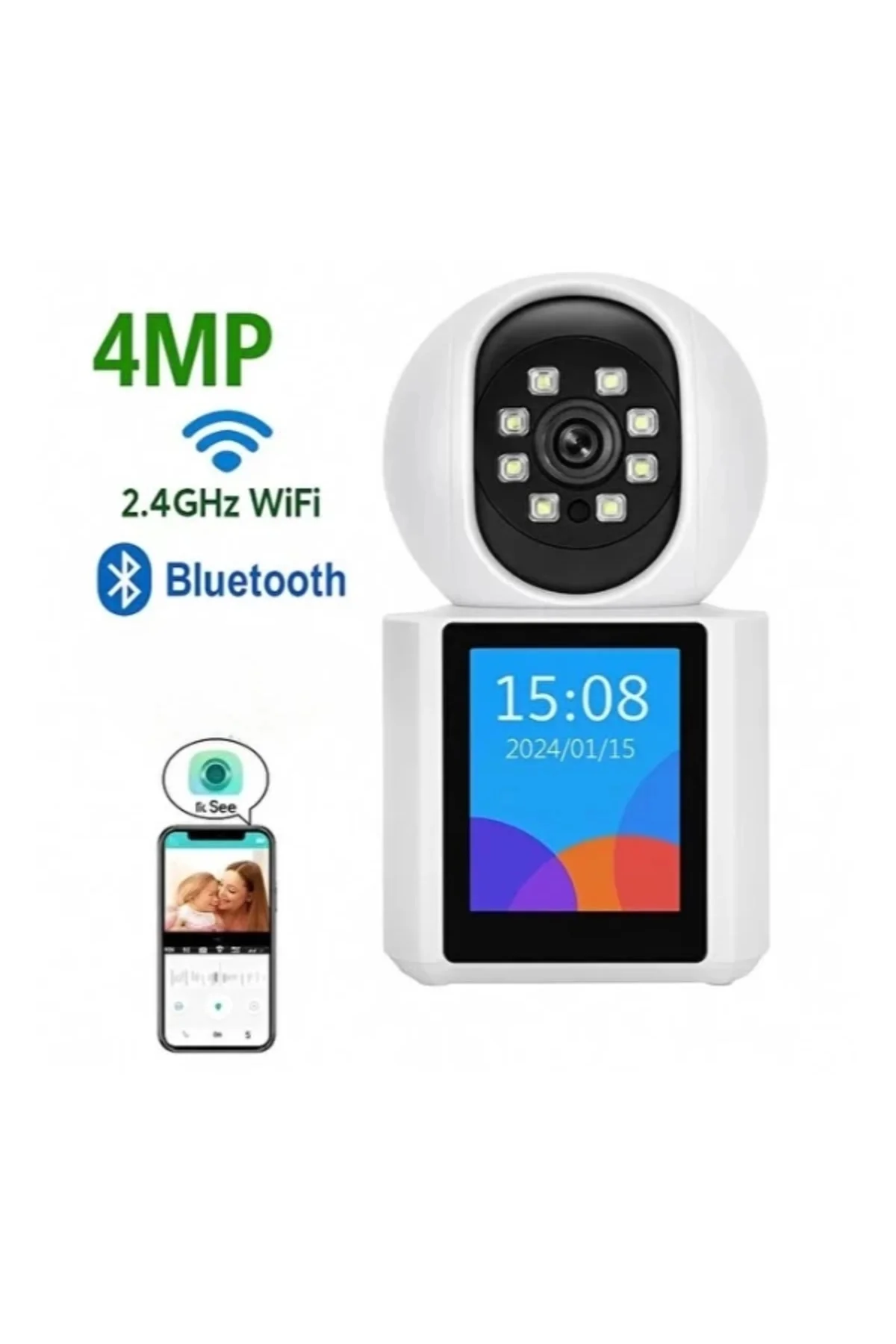 Buğz Akıllı Ev Kamerası 2.4 Ghz