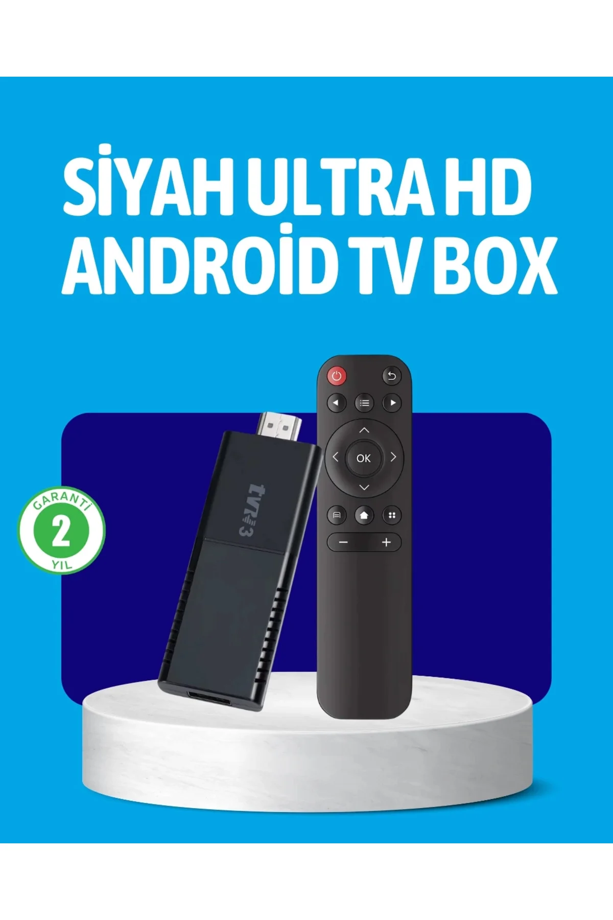 Buğz Android Tv Stick 2Gb Ram 16Gb Depolama Kapasiteli