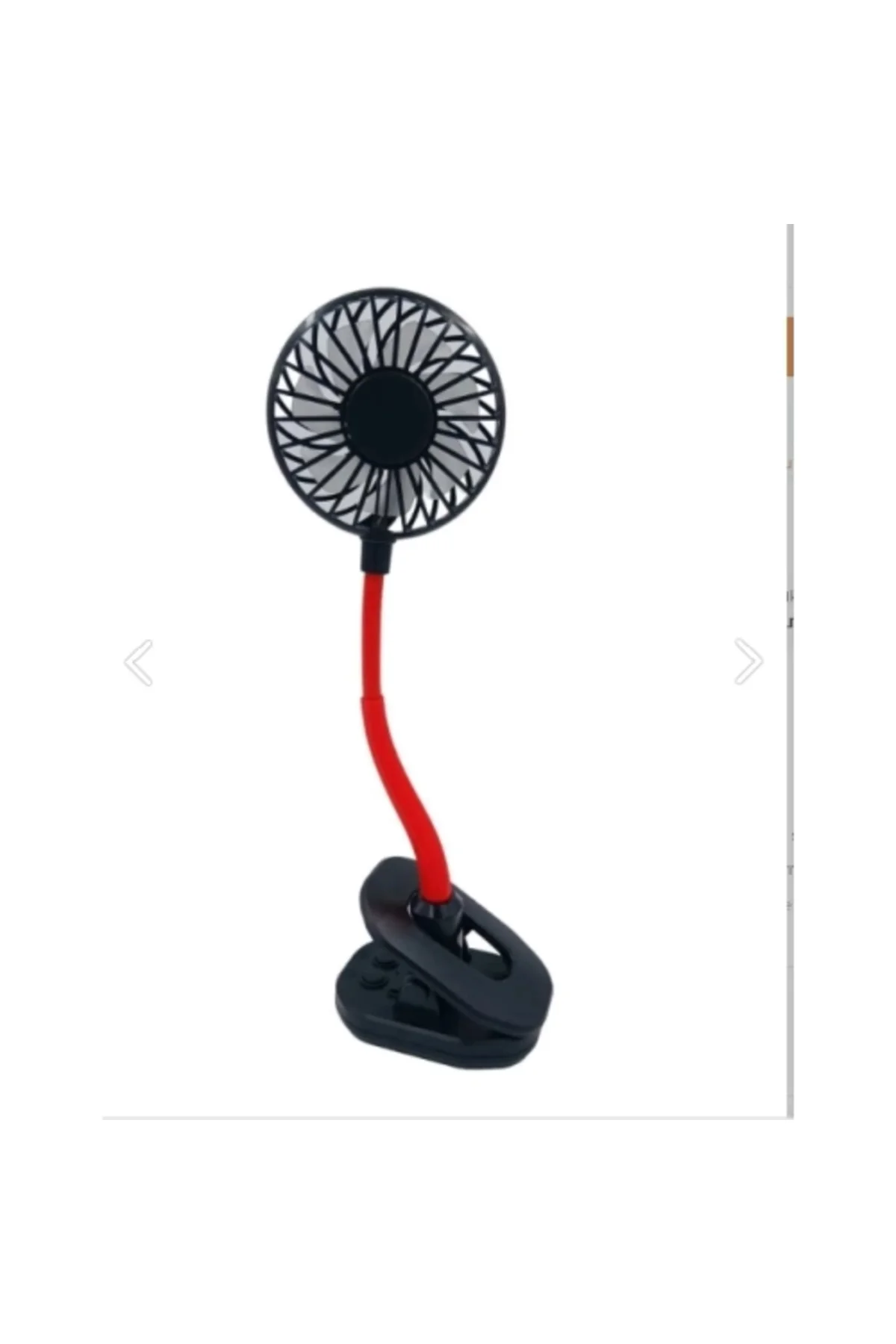 Buğz Ayarlanabilir Kıskaçlı Masa Üstü Mini Vantilatör