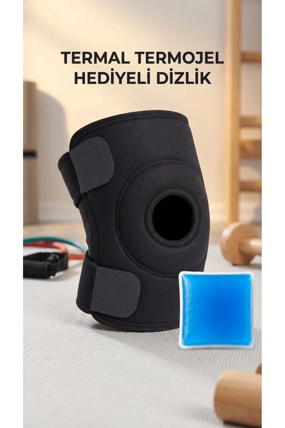 Buğz Çapraz Bağ Destekli Diz Korsesi Menisküs Ağrısı İçin Termoje