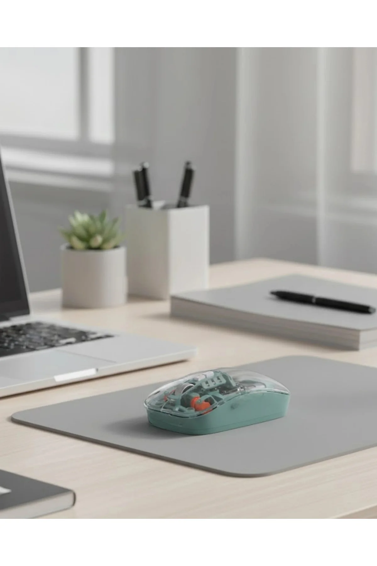 Buğz Çift Mod Bağlantılı Kablosuz Mouse Bluetooth Ve Usb Alıcılı