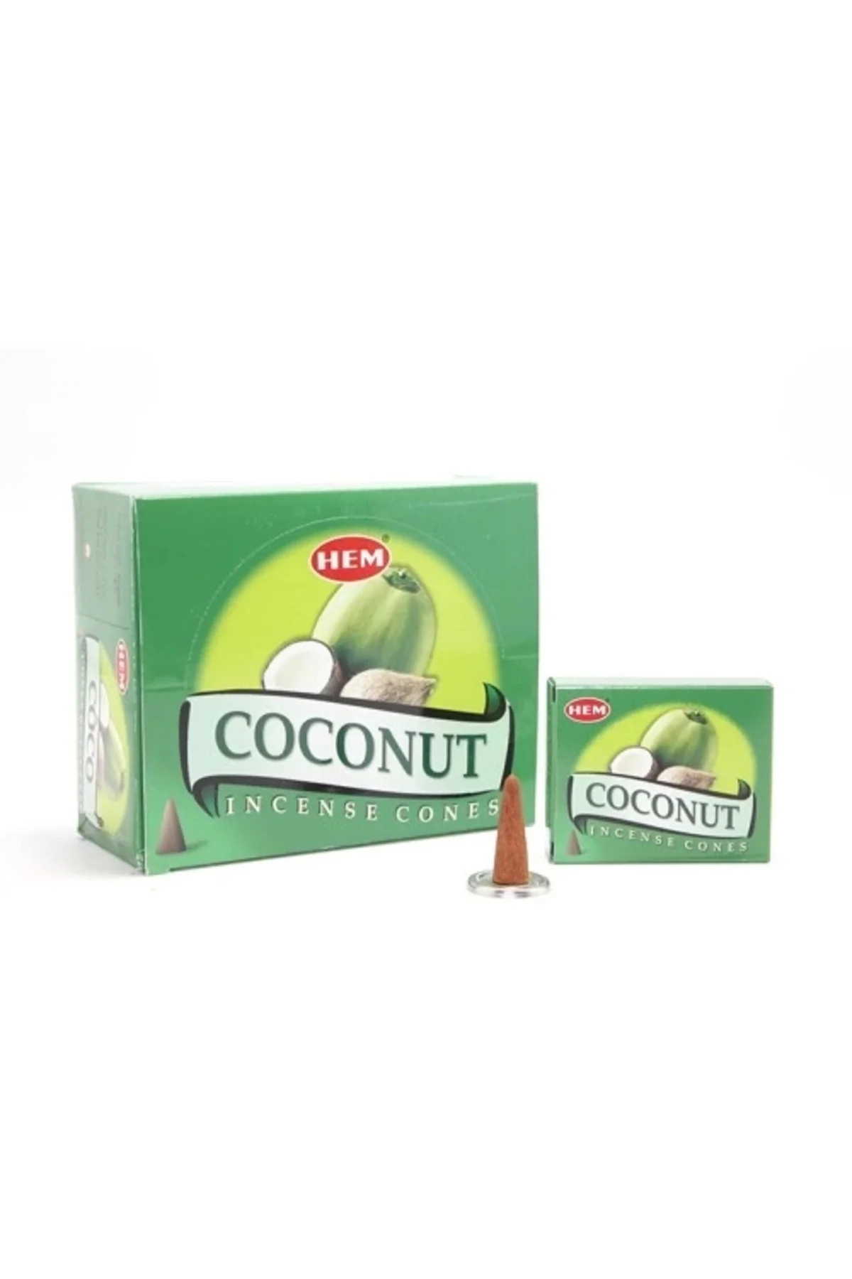 Buğz Coconut Aromalı Konik Tütsü
