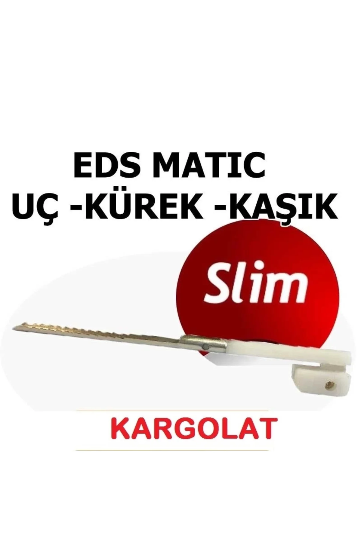 Buğz Eds Slim Ürün Kesme Makinası Yedek Kaşık İnce Sarım Yedek Uc
