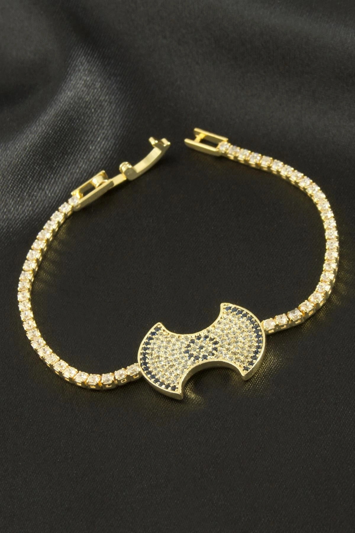 BUĞZ Fiyong Zirkon Taşlı Çocuk Bileklik 16 cm