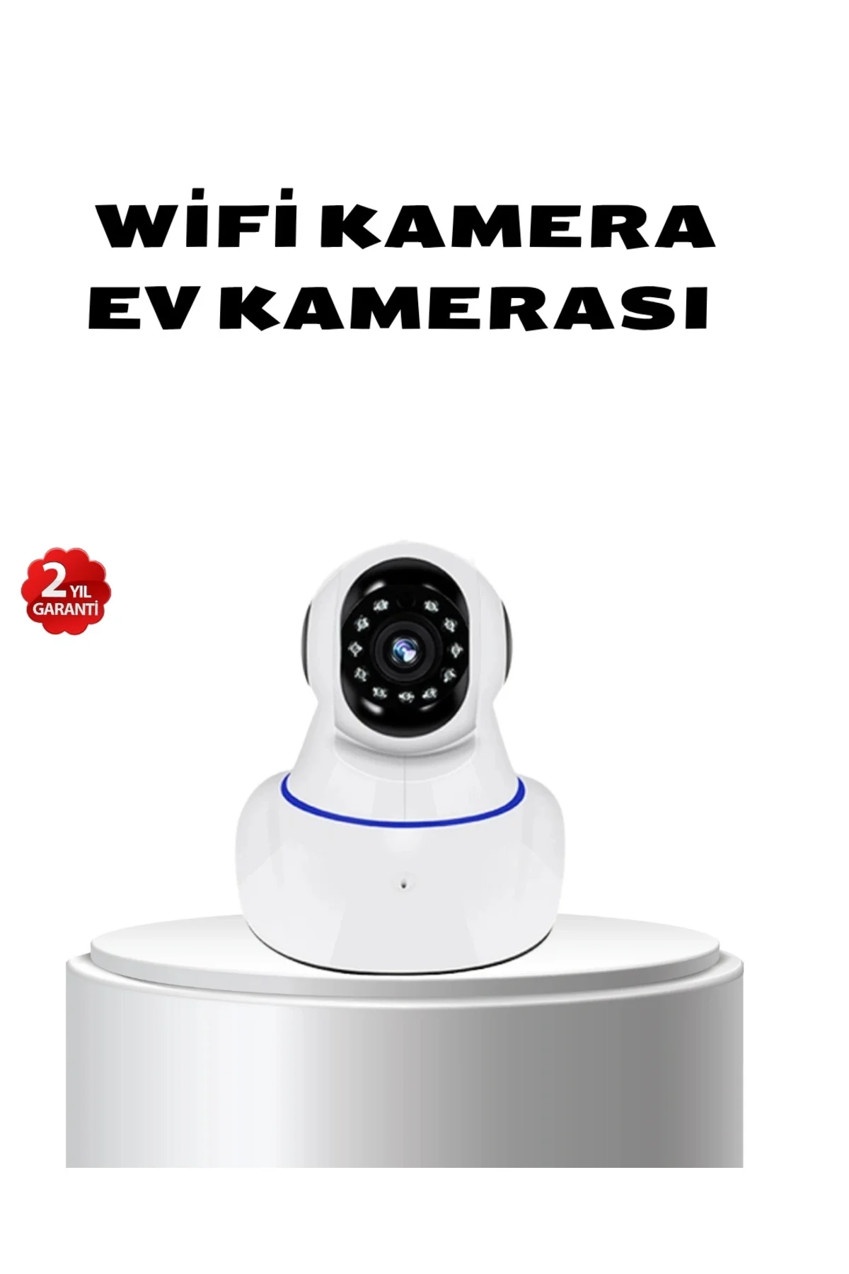 Buğz Full Hd Akıllı Ip Kamera – Gece Görüşlü, Hareket Sensörlü, Ç