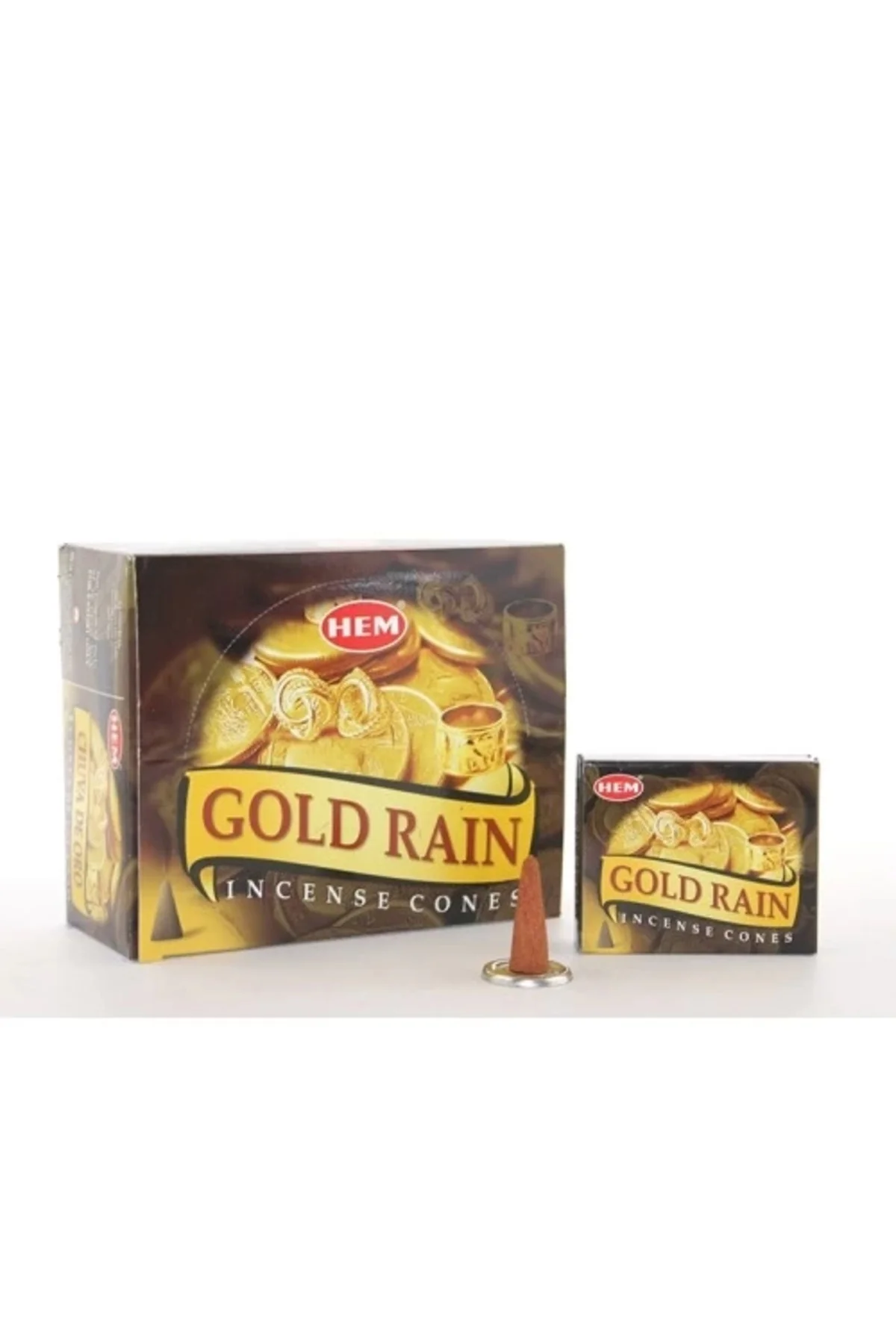 Buğz Gold Rain Aromalı Konik Tütsü