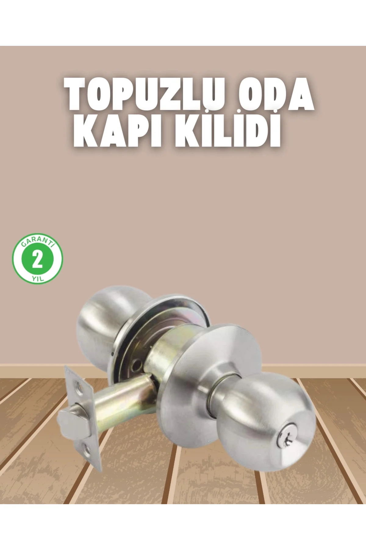 Buğz İç Ve Dış Mekan Uyumlu Giriş Tipi Topuzlu Kilit