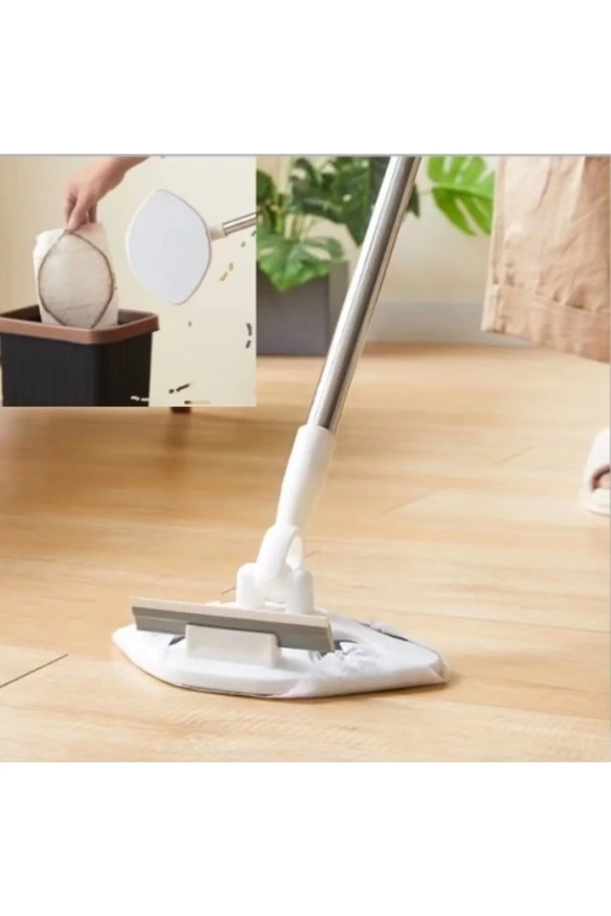 Buğz Islak Mendil Uyumlu Pratik Çek Çekli Mop