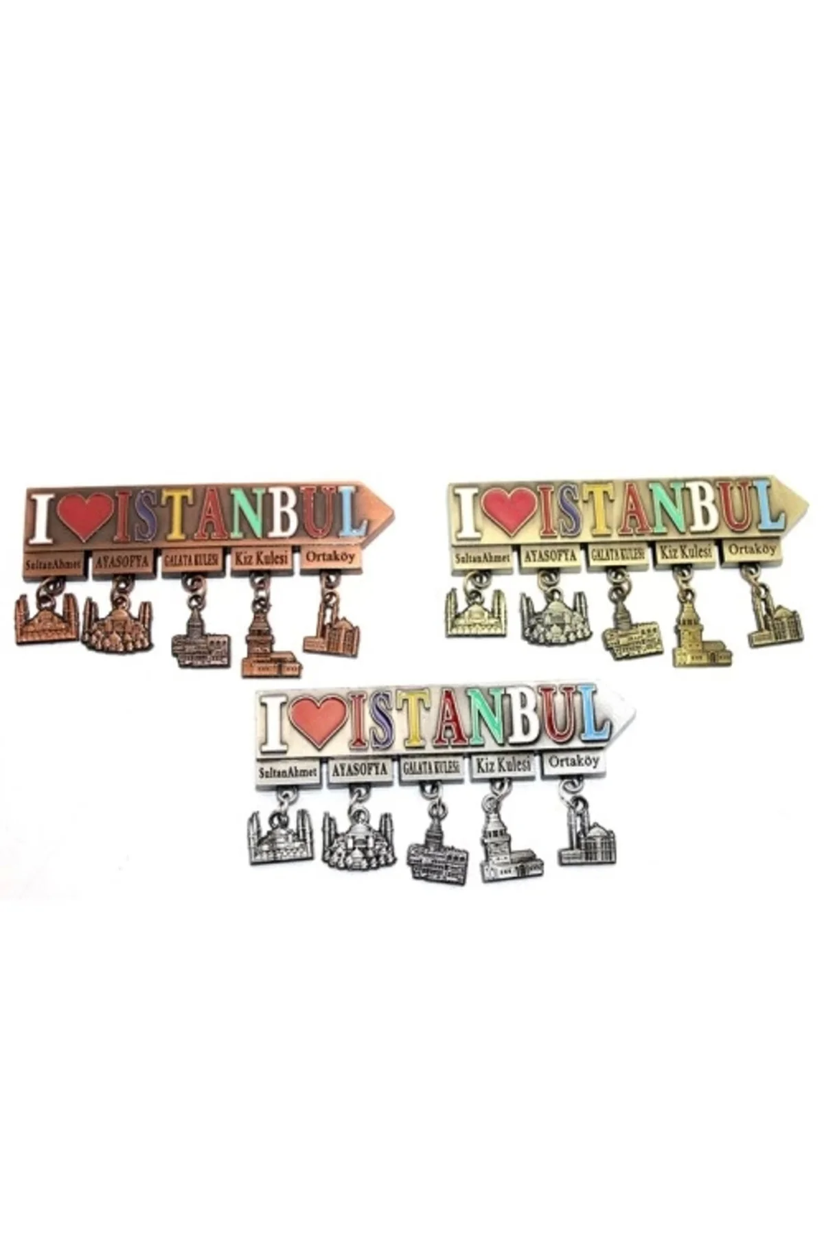 Buğz İstanbul Temalı Metal Magnet Model 7