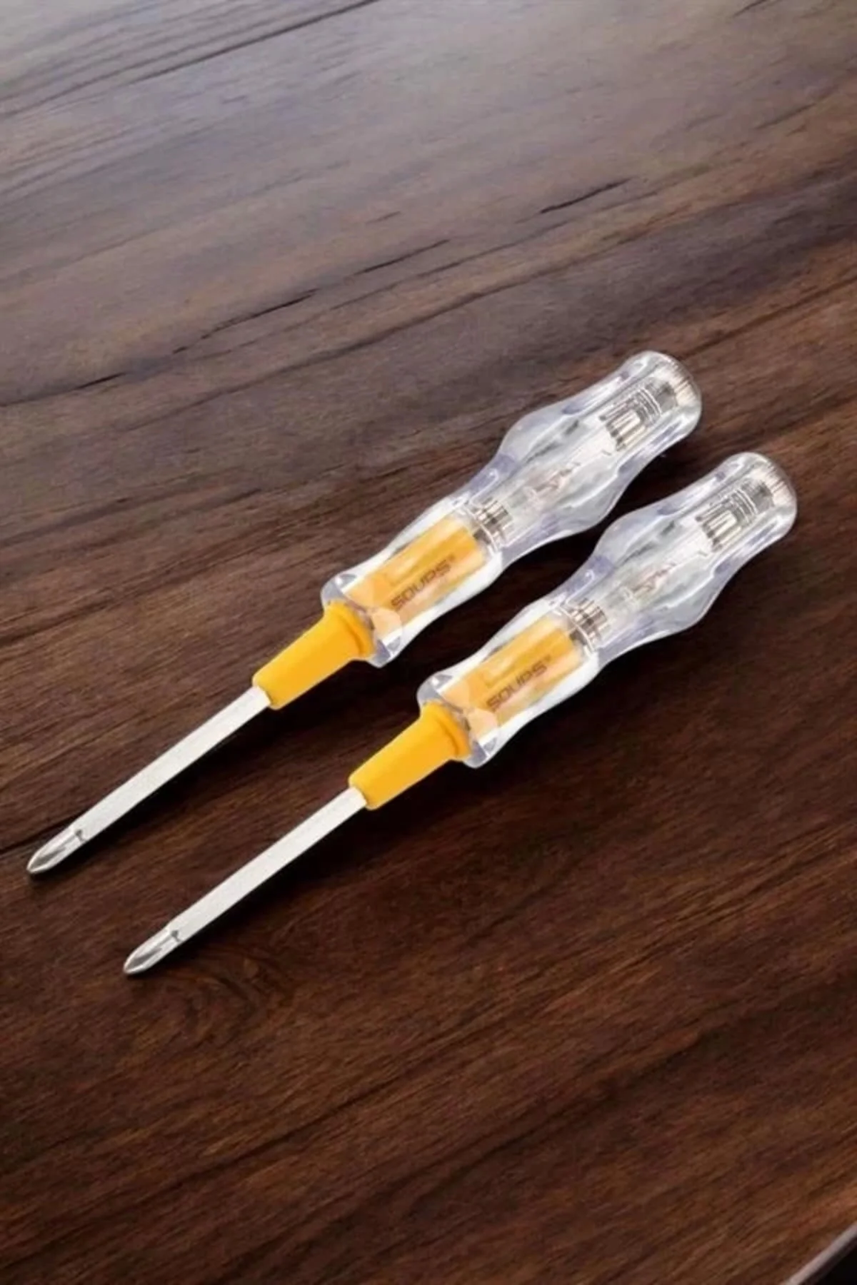 Buğz Kalemi Nikel Kaplama Çift Başlıklı Test Cihazı