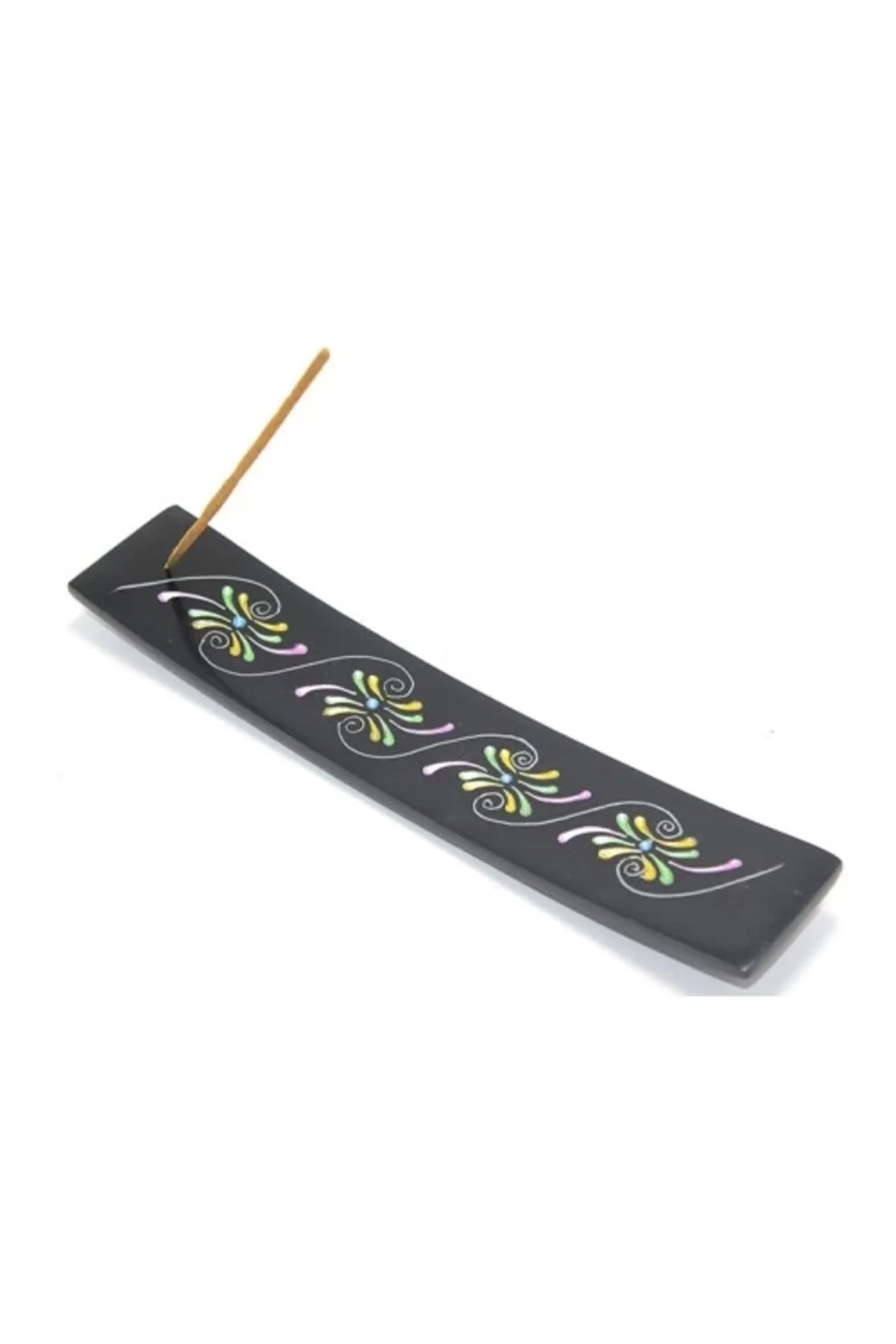 Buğz Obsidian Taşı Kayık Tütsülük Model 7
