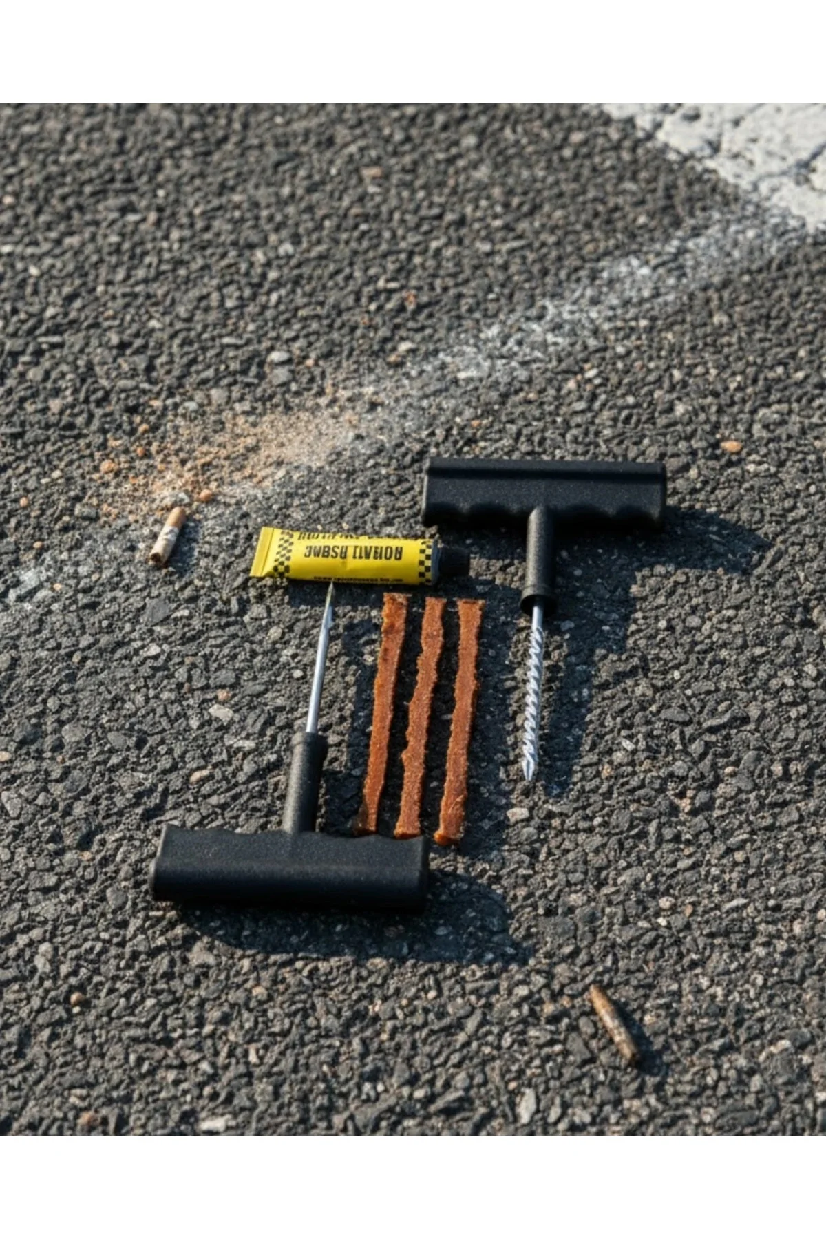 Buğz Otomobil Motosiklet Bisiklet İçin Güvenli Lastik Tamir Kiti