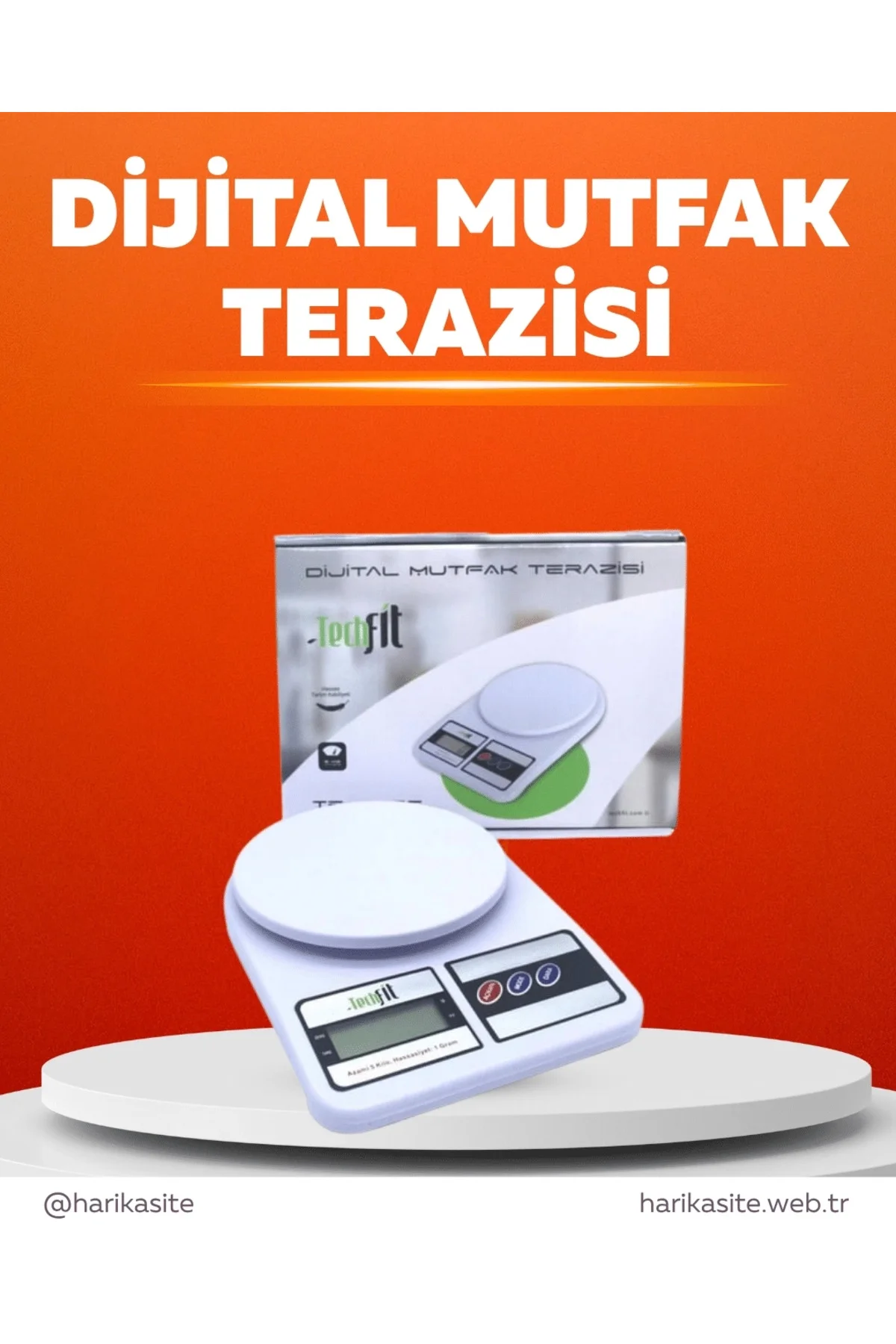 Buğz Pratik Ve Tasarımıyla Dijital Mutfak Tartısı