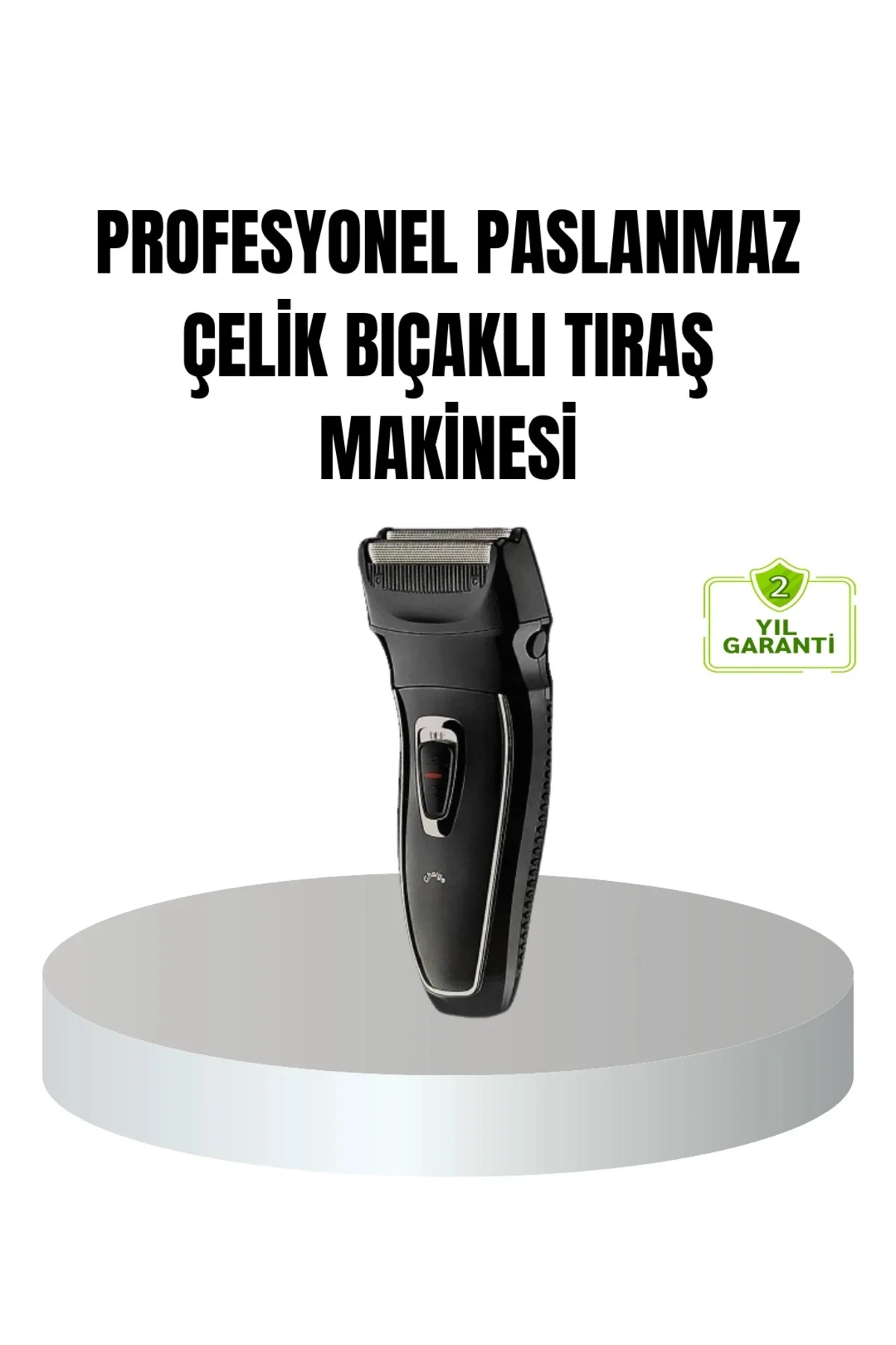 Buğz Profesyonel Şarjlı Saç Ve Sakal Tıraş Makinesi – Çelik Bıçak