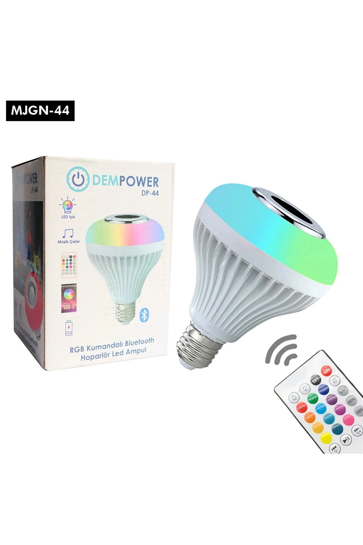 Buğz Rgb Kumandalı Bluetooth Lamba