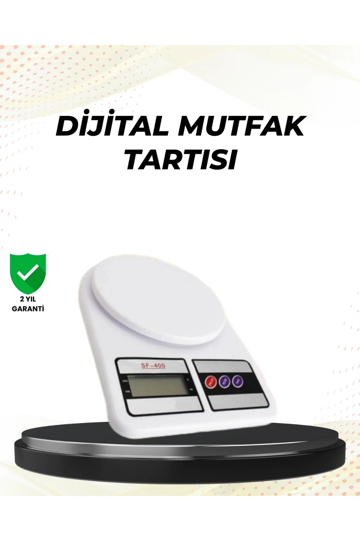Buğz Taşınabilir Dijital Terazi – Çift Ölçü Birimi Destekli