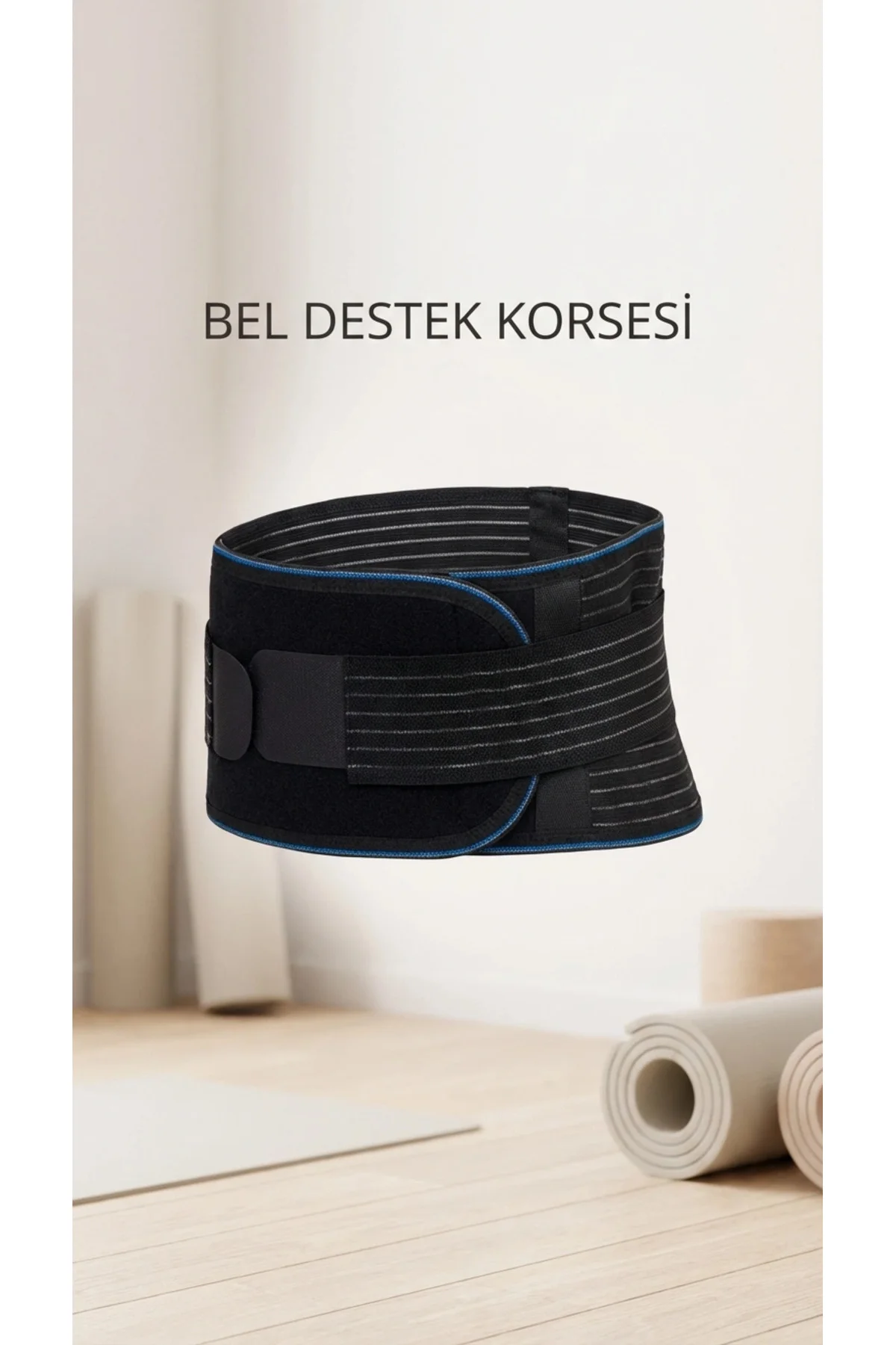 Buğz Unisex Ortopedik Ayarlanabilir Nefes Alabilir Bel Destek Kor