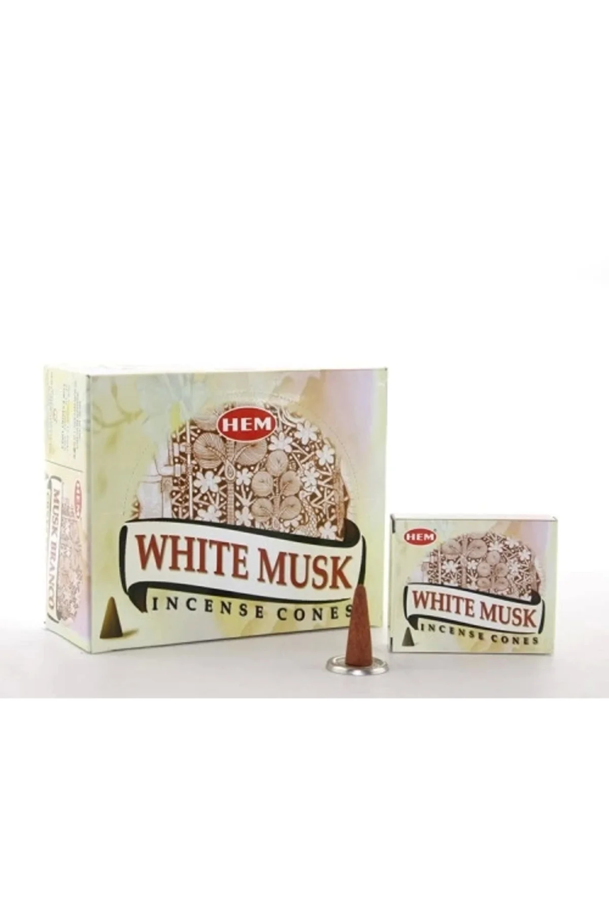 Buğz White Musk Aromalı Konik Tütsü