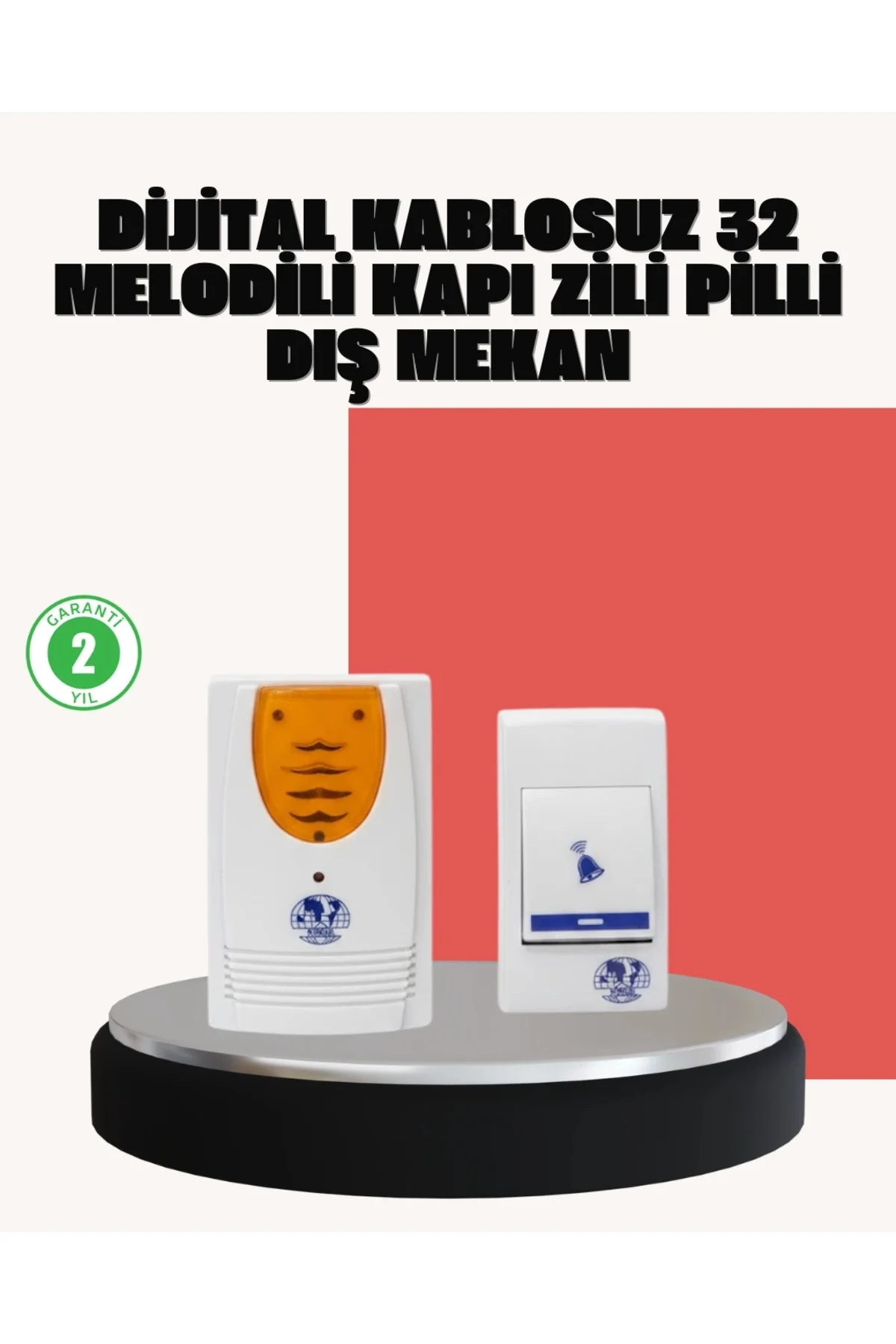 Buğz Wireless Kapı Zili Pratik Ve Zahmetsiz Günlük Kullanım