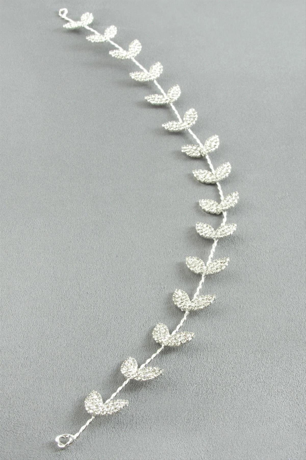 BUĞZ Yaprak Taşlı Saç Aksesuarı