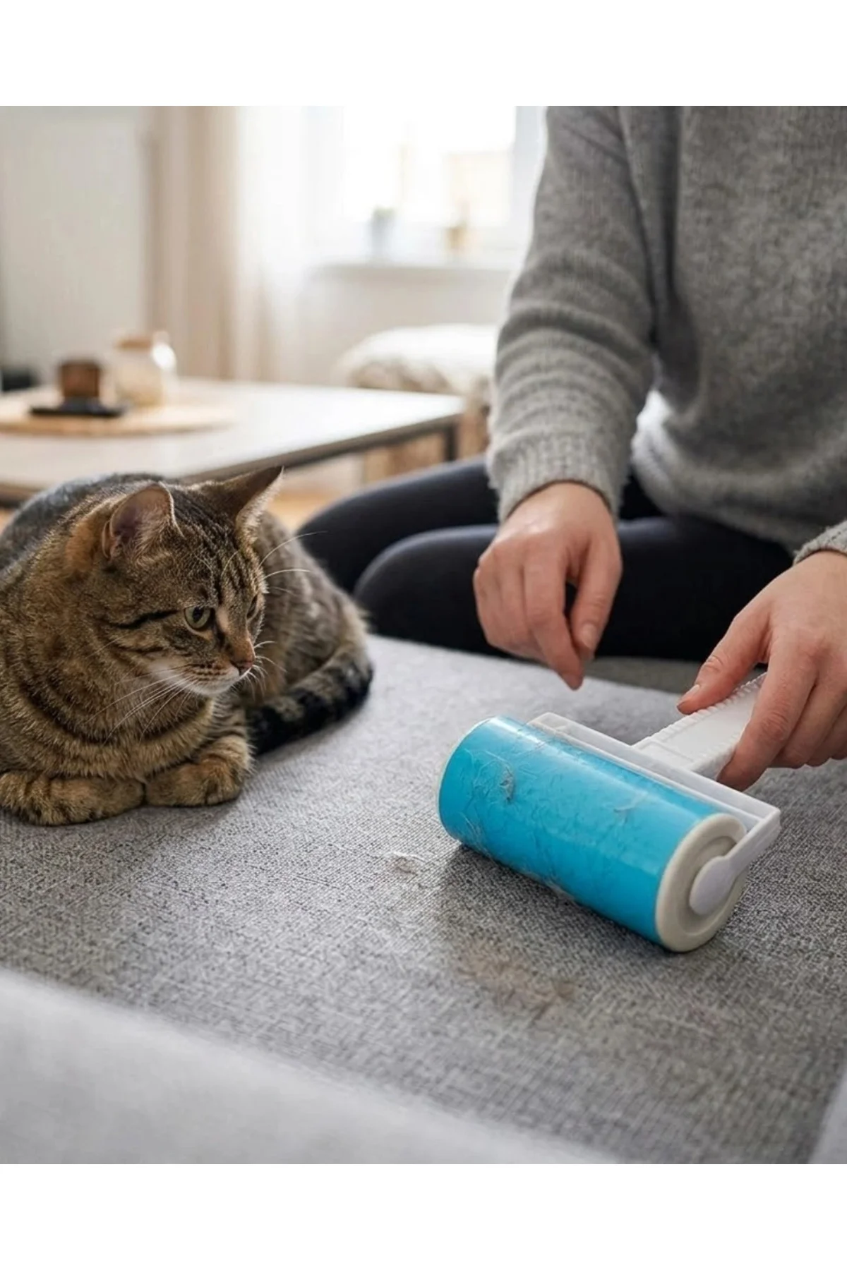 Buğz Yıkanabilir Pet Tüy Toplama Aparatı Kıyafet Koltuk Araba İçi
