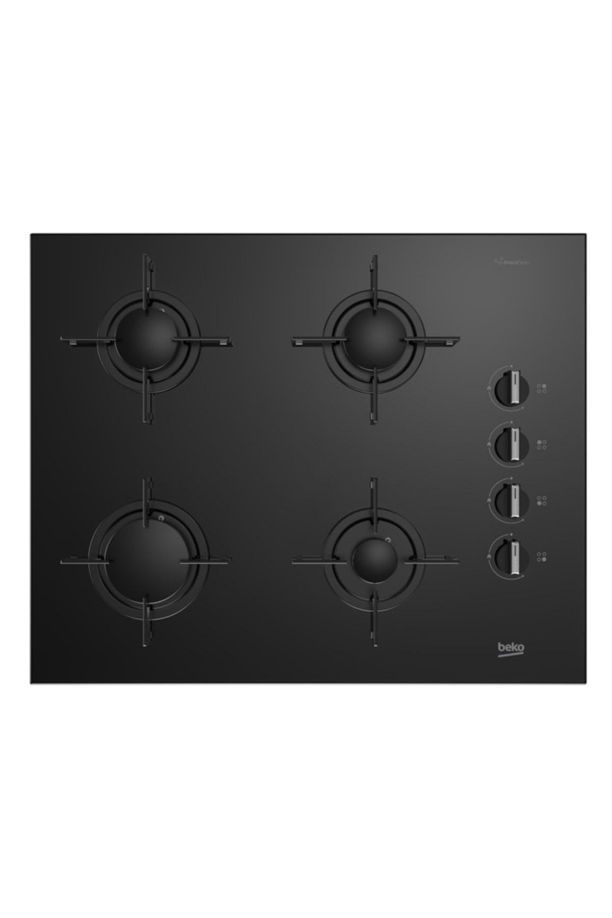 Beko Buhar Destekli Fitfry Siyah Set