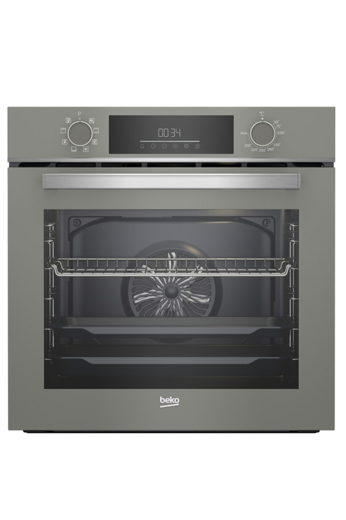 Beko Buhar Destekli Cam Ankastre Set