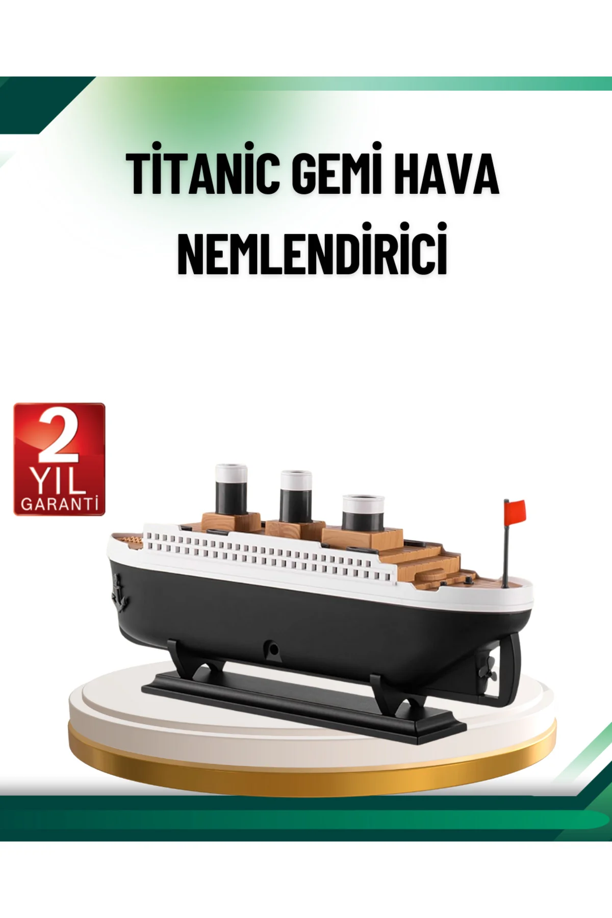 Buhar Efektli Titanik Gemi Oda Kokusu Difüzör Led Işıklı Nemlendirici Buhar Efektli Titanik Gemi Oda Kokusu Difüzör Led Işıklı Nemlendirici