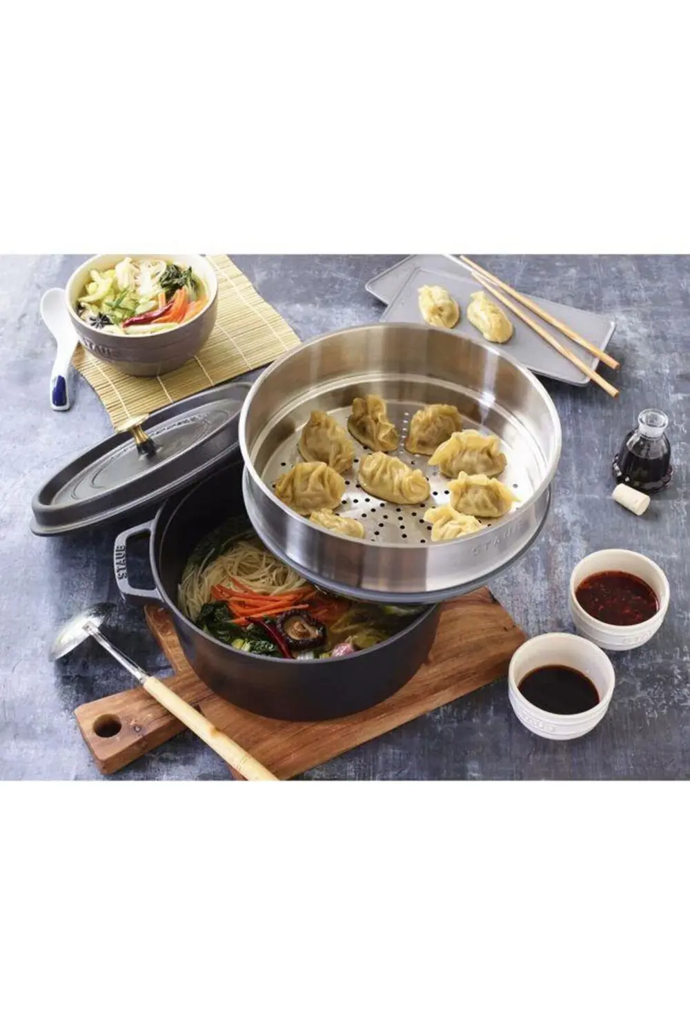 Buharda Pişirme Aparatlı Döküm Tencere - 405106060