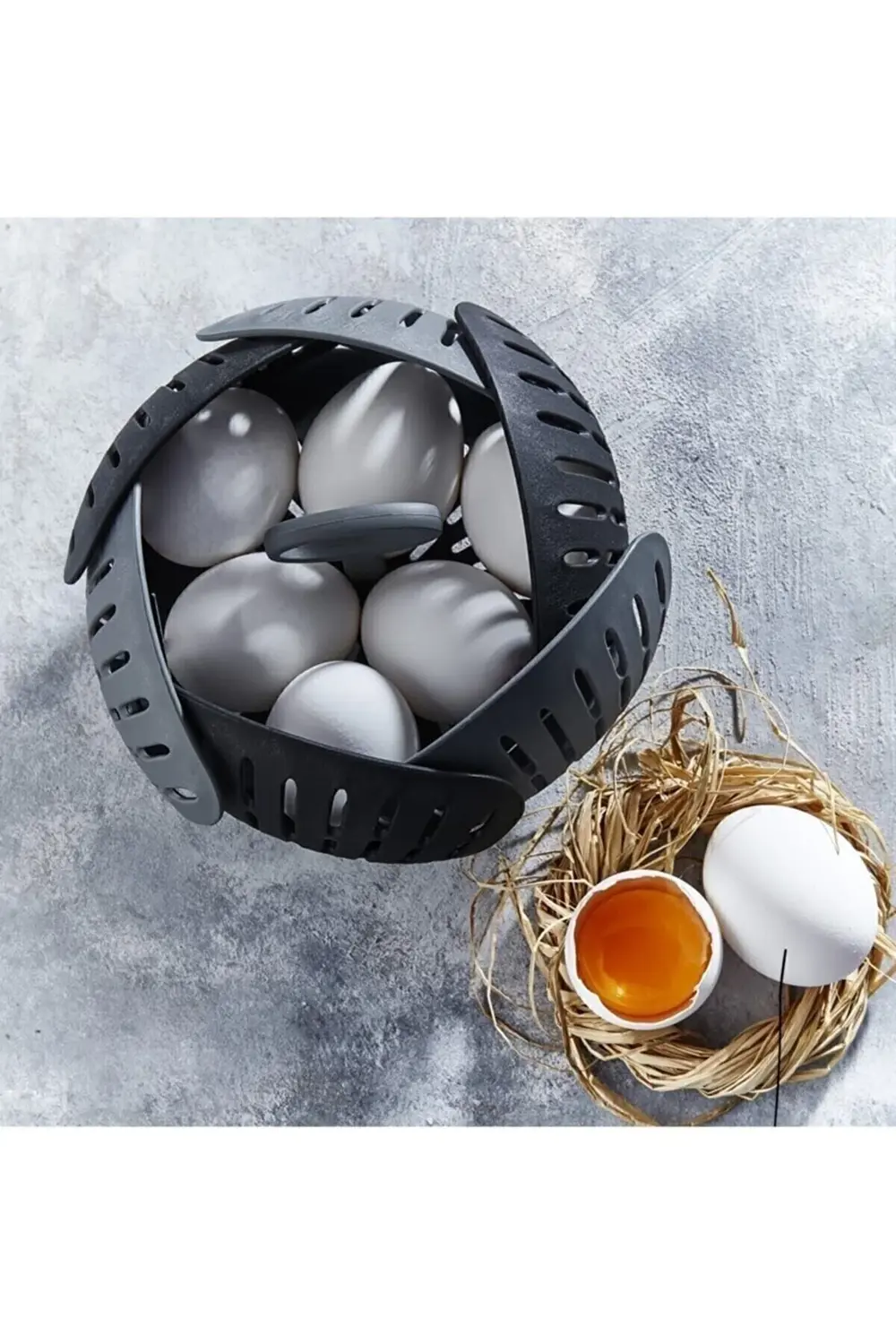 Buharda Sebze Pişirme Sepeti Plastik Haşlama Aparatı Kp-130